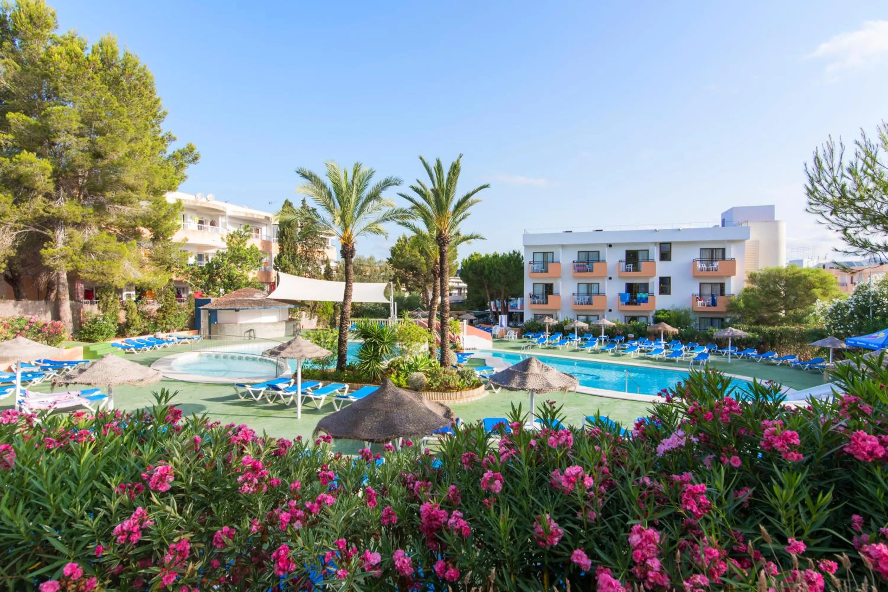 Pool view in azuLine Hoteles Mar Amantis & II