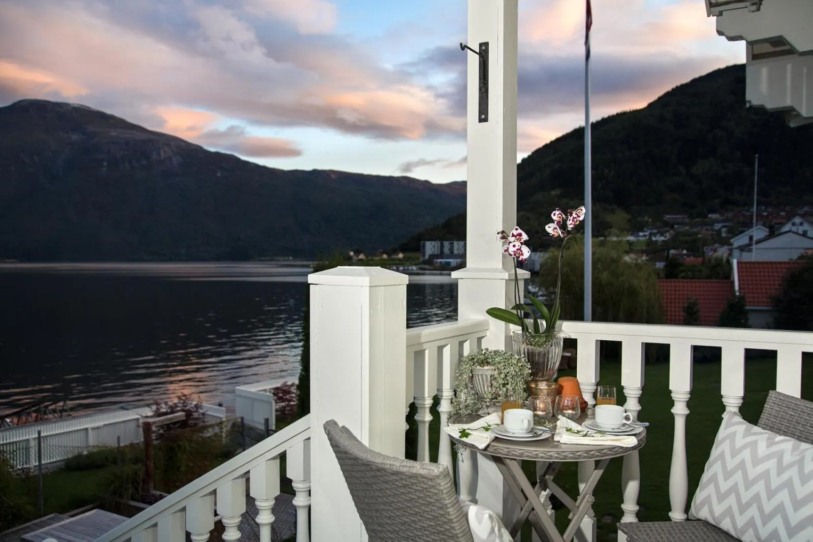 Natural landscape in Hofslund Fjord Hotel