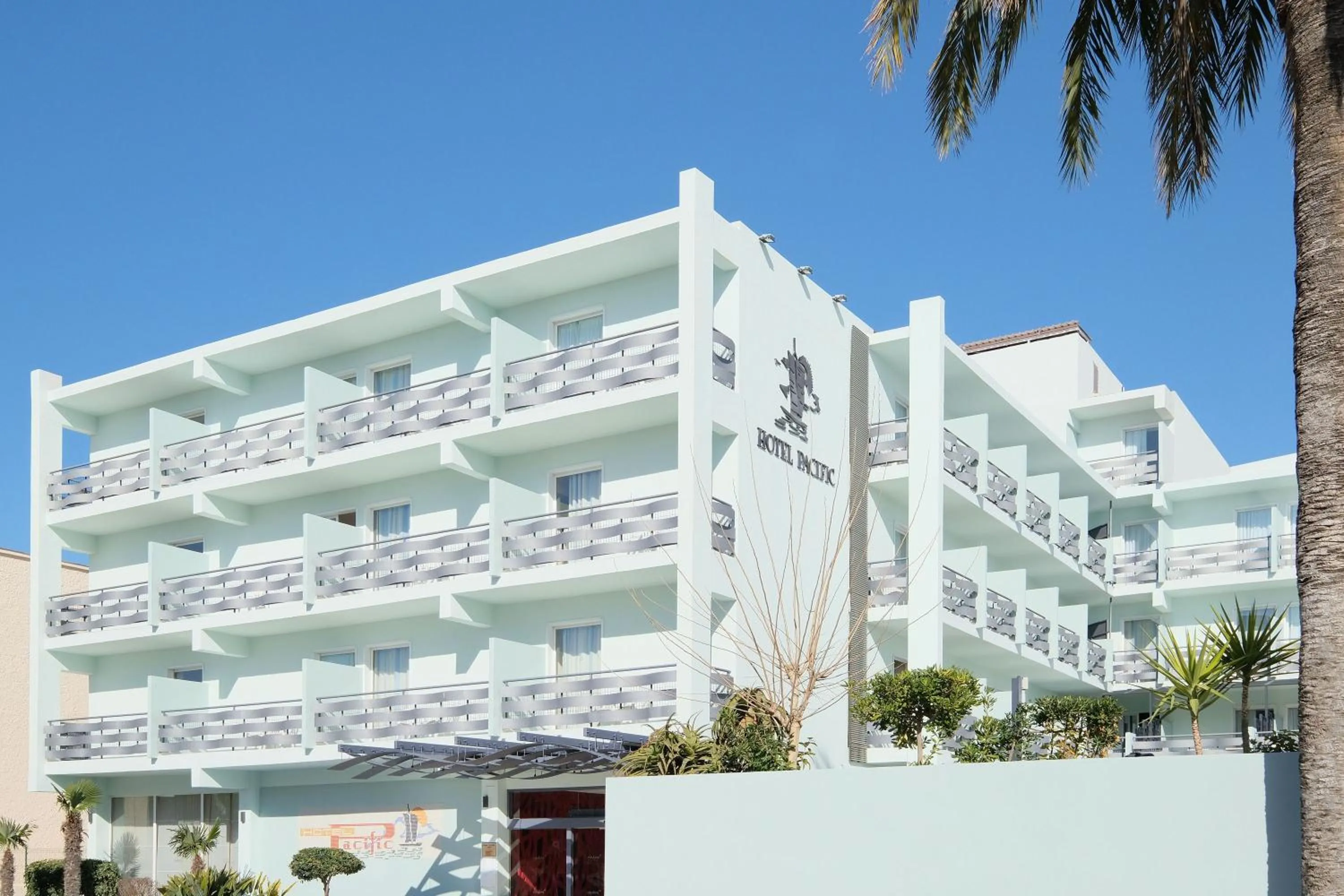 Property building in azuLine Hotel Pacific