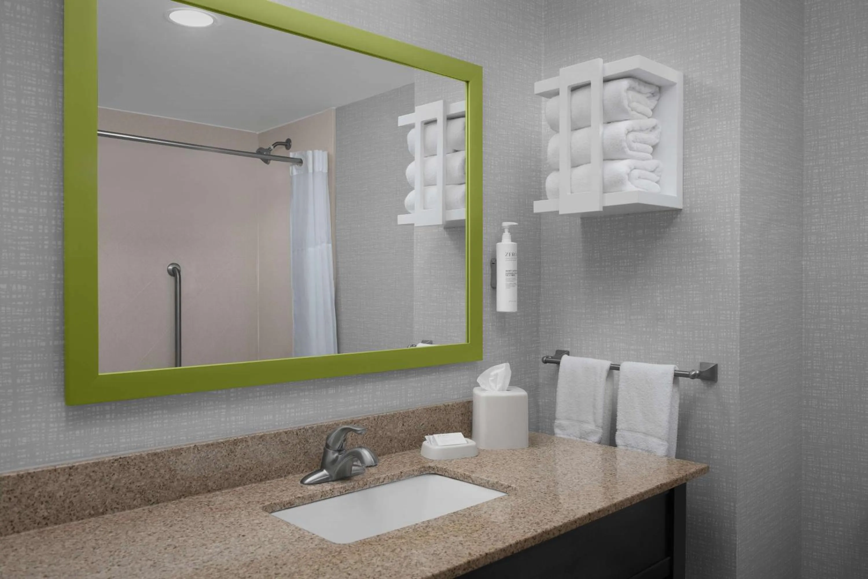 Bathroom in Hampton Inn Statesboro