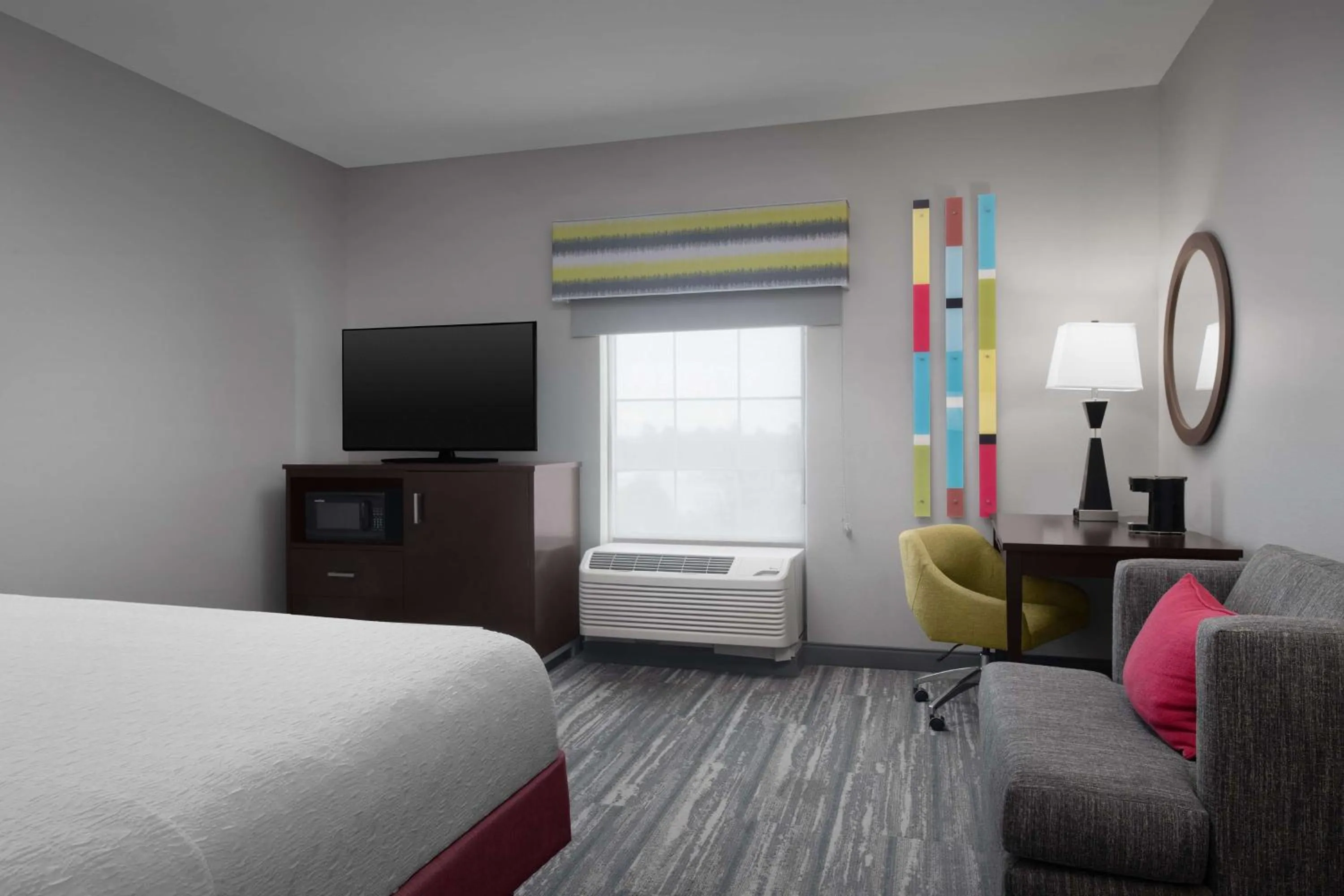 Bedroom, Bed in Hampton Inn Statesboro