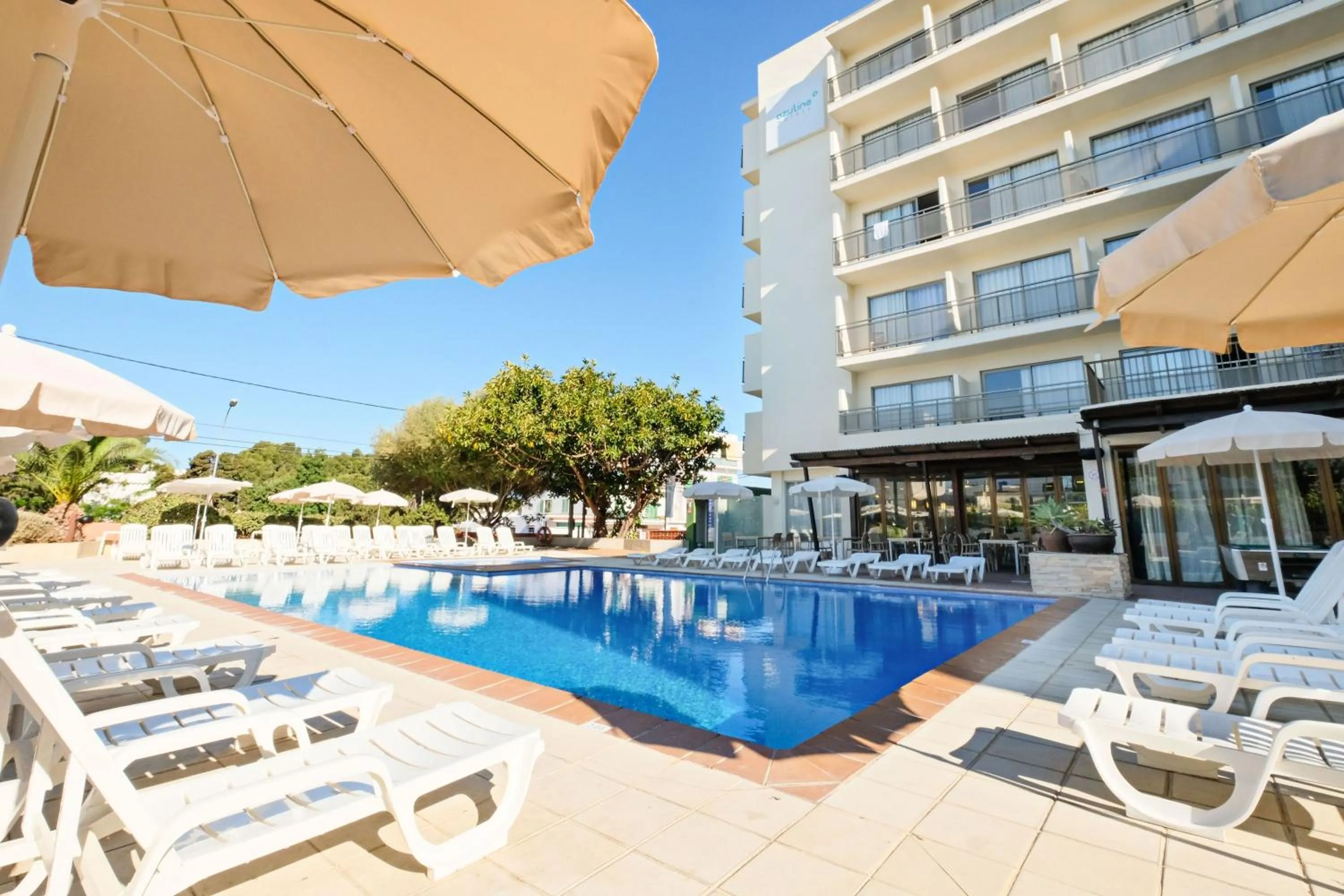 Property building in azuLine Hotel S'Anfora & Fleming