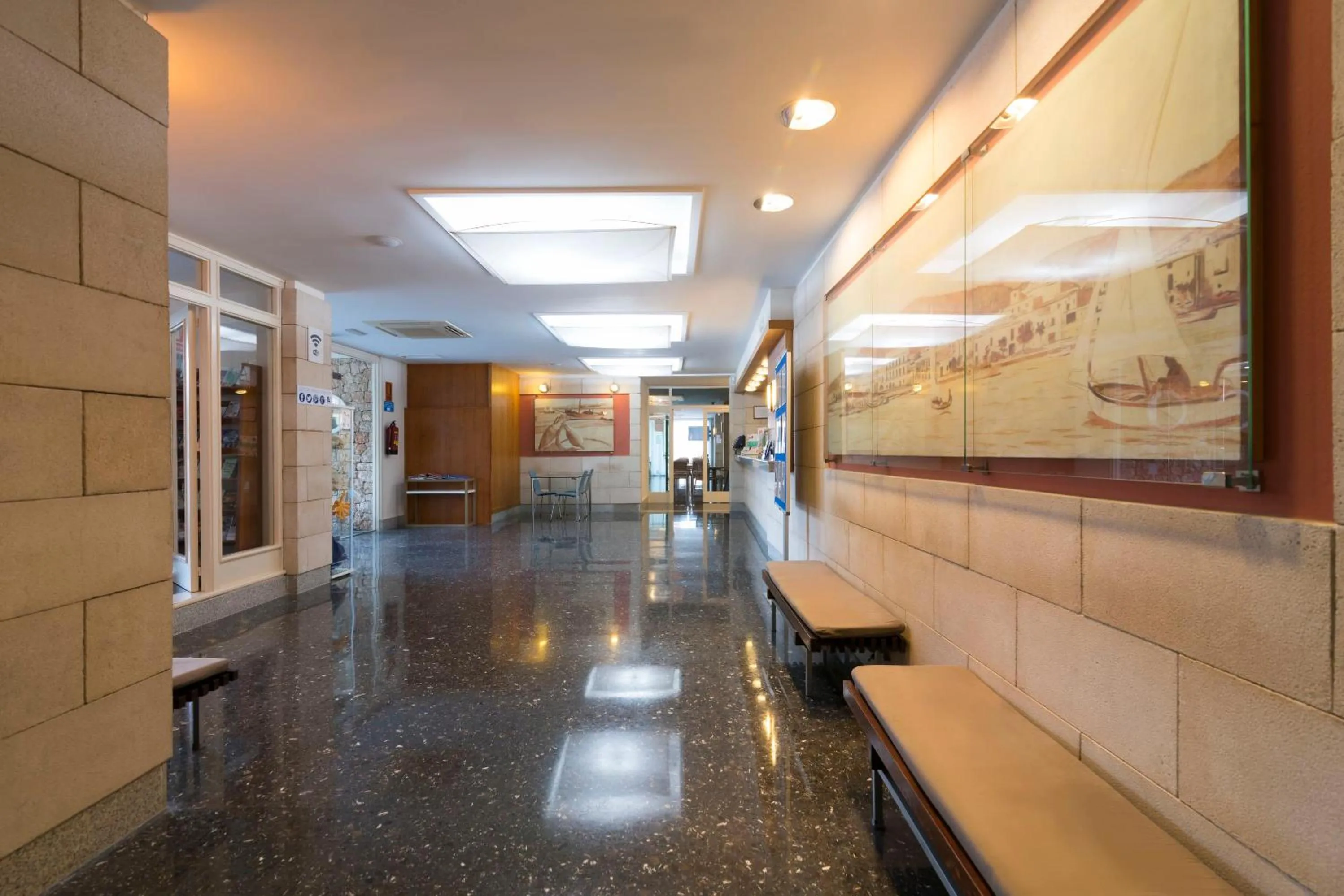 Lobby or reception in azuLine Hotel S'Anfora & Fleming