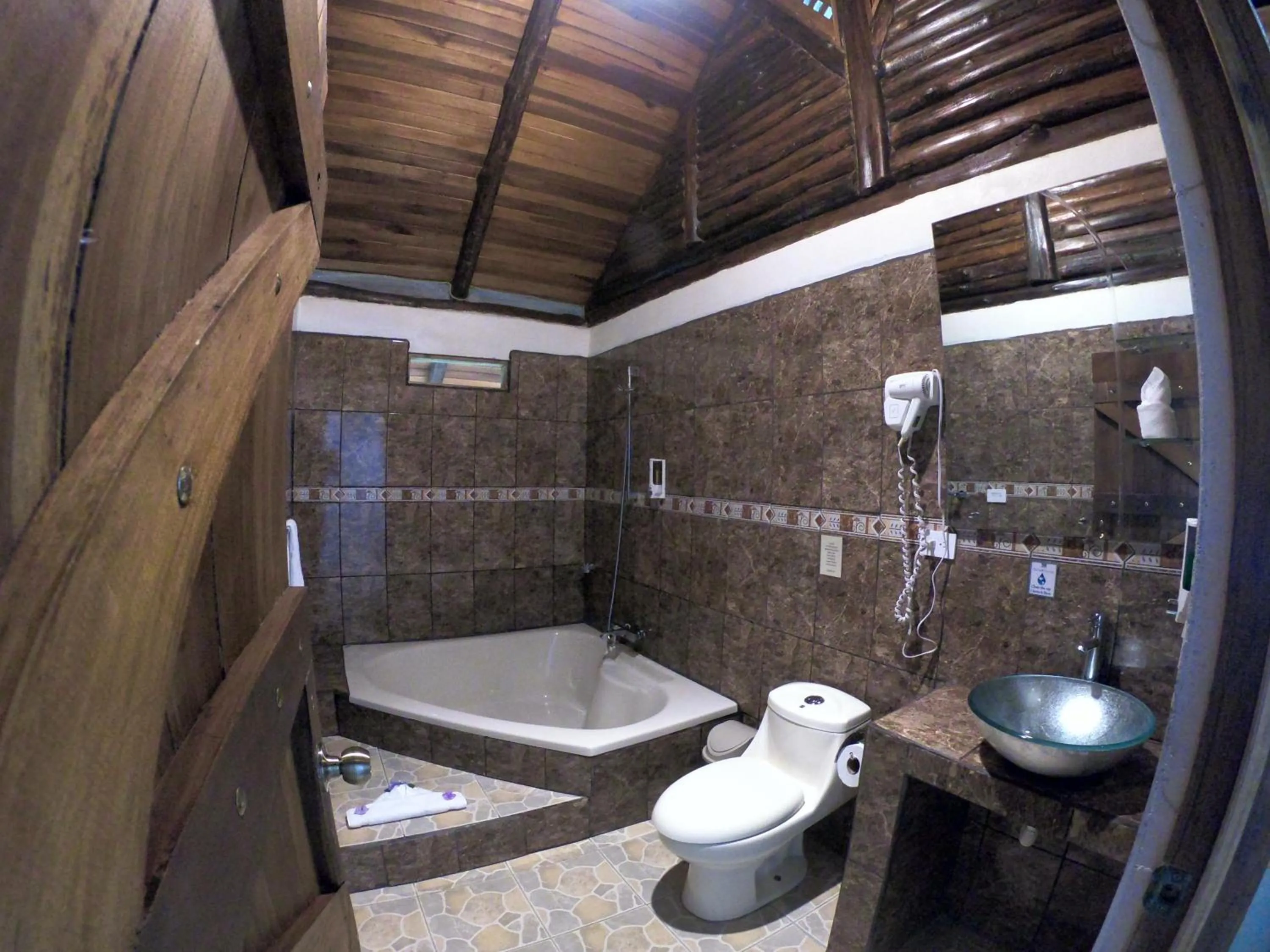 Bathroom in Arenal Oasis Eco Lodge & Wildlife Refuge