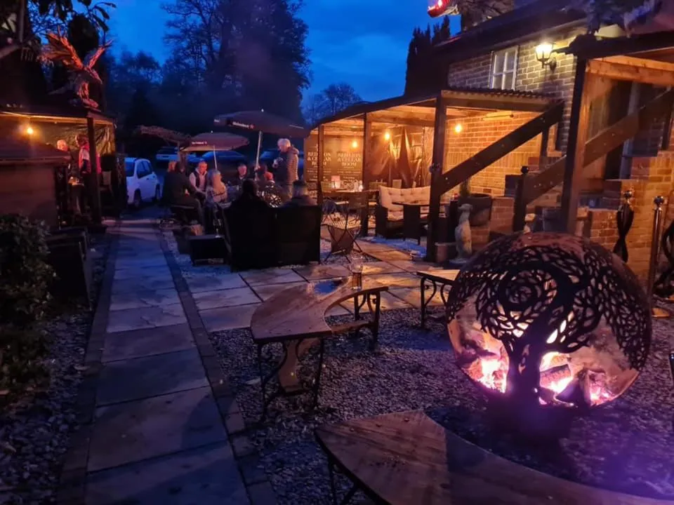 Balcony/Terrace in The Red Lion & Cellar Room, Betchworth