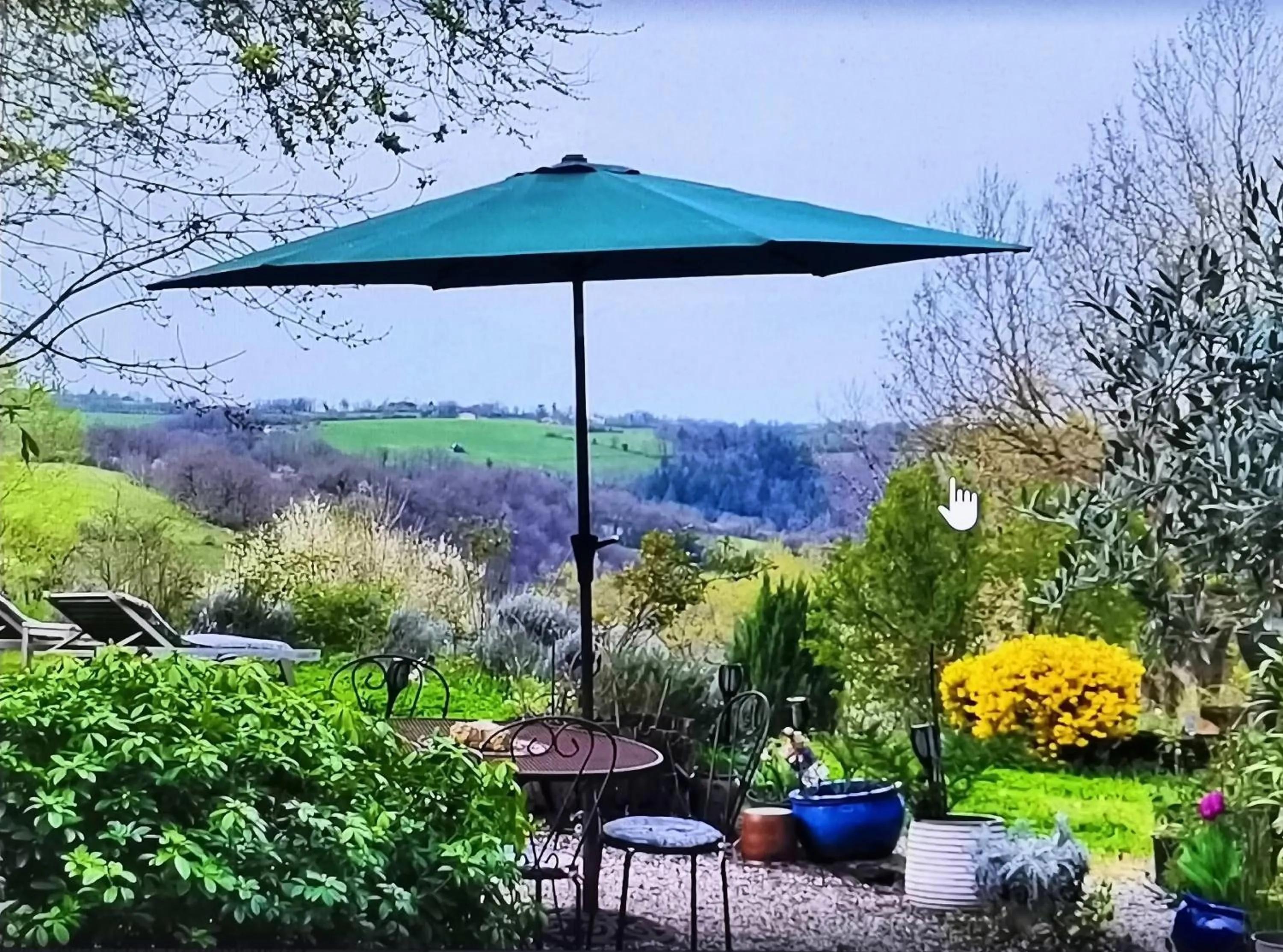 View (from property/room) in Chambres d'Hôtes Le Puits d'Amour