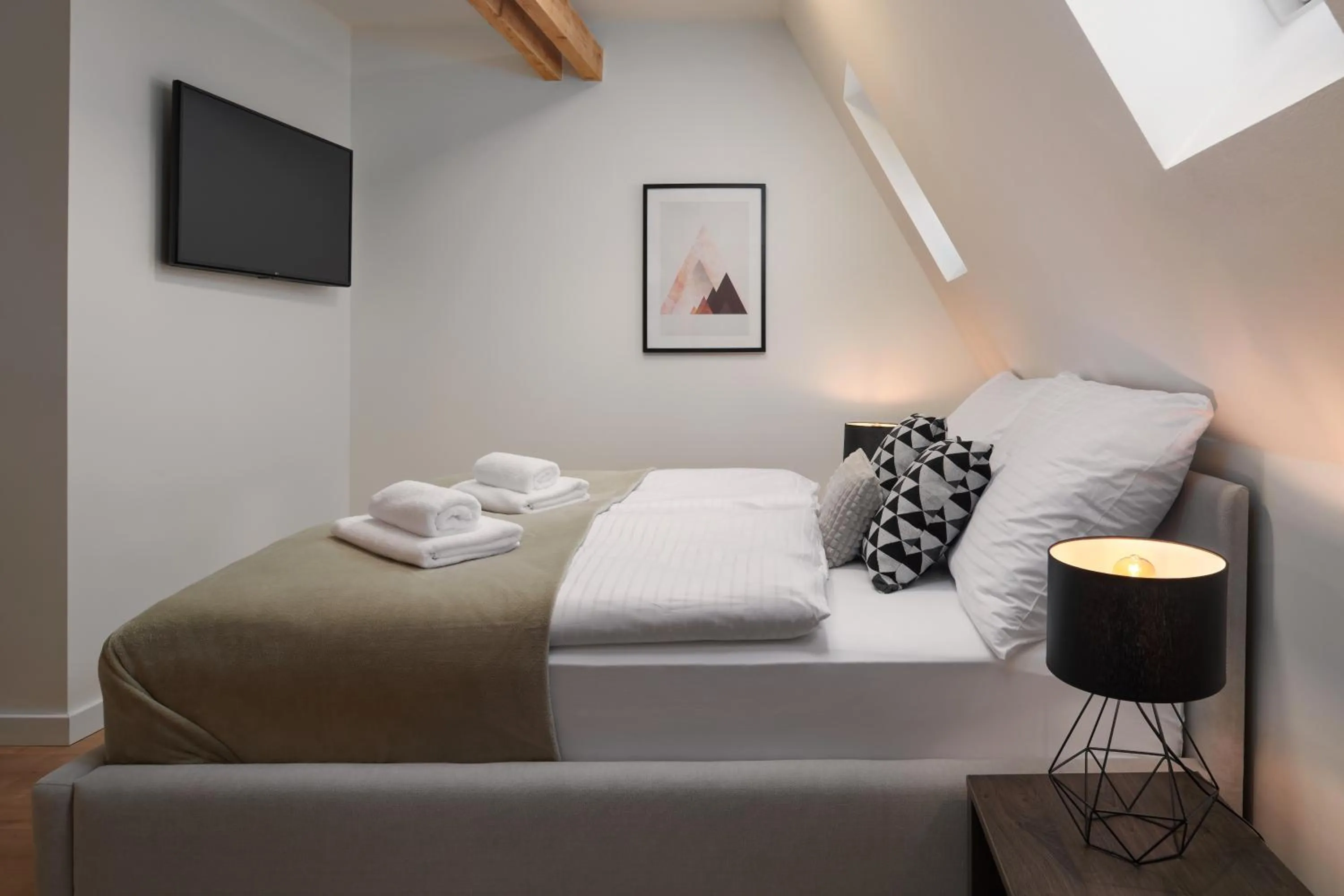 Photo of the whole room, Bed in Pension Kristian by KH