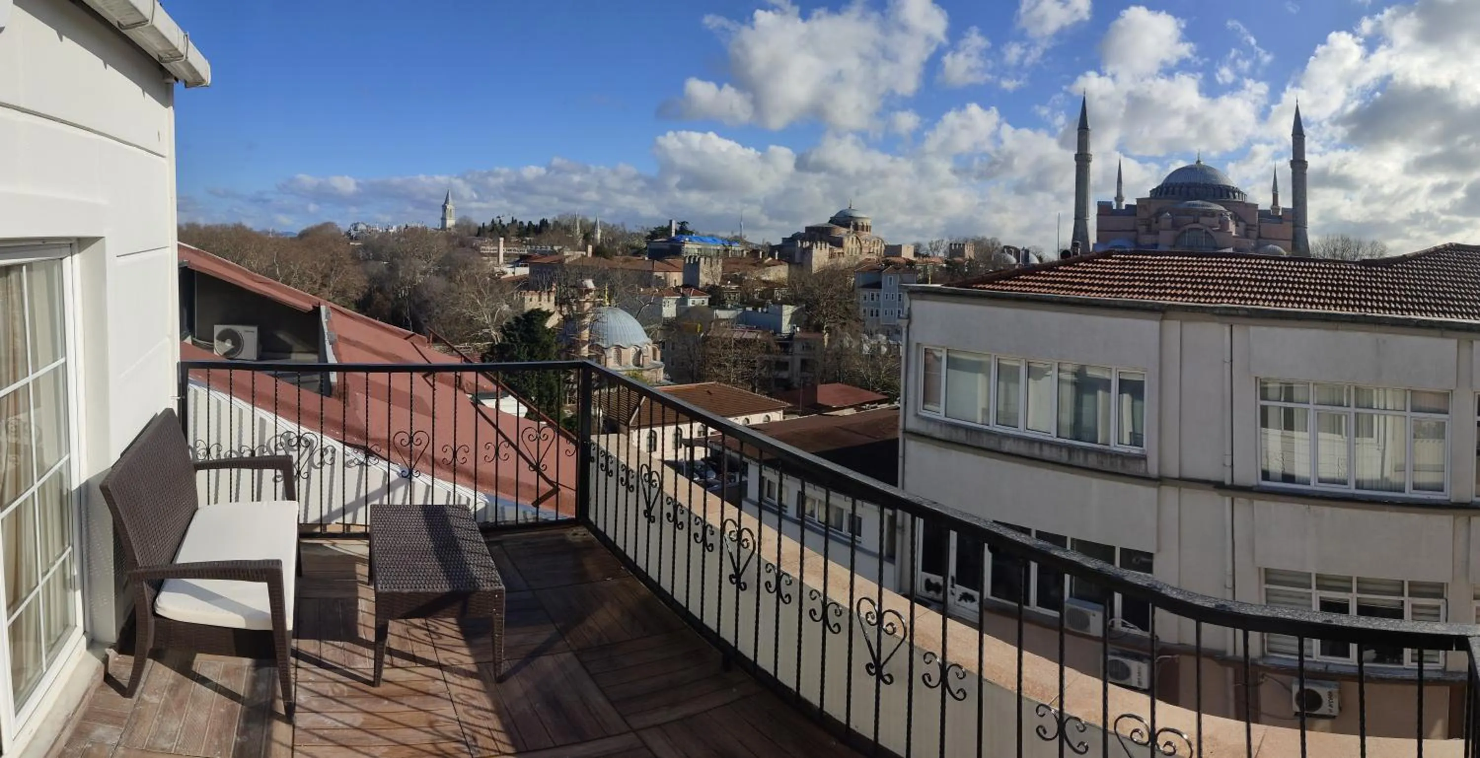 Balcony/Terrace in Basilica Guest House