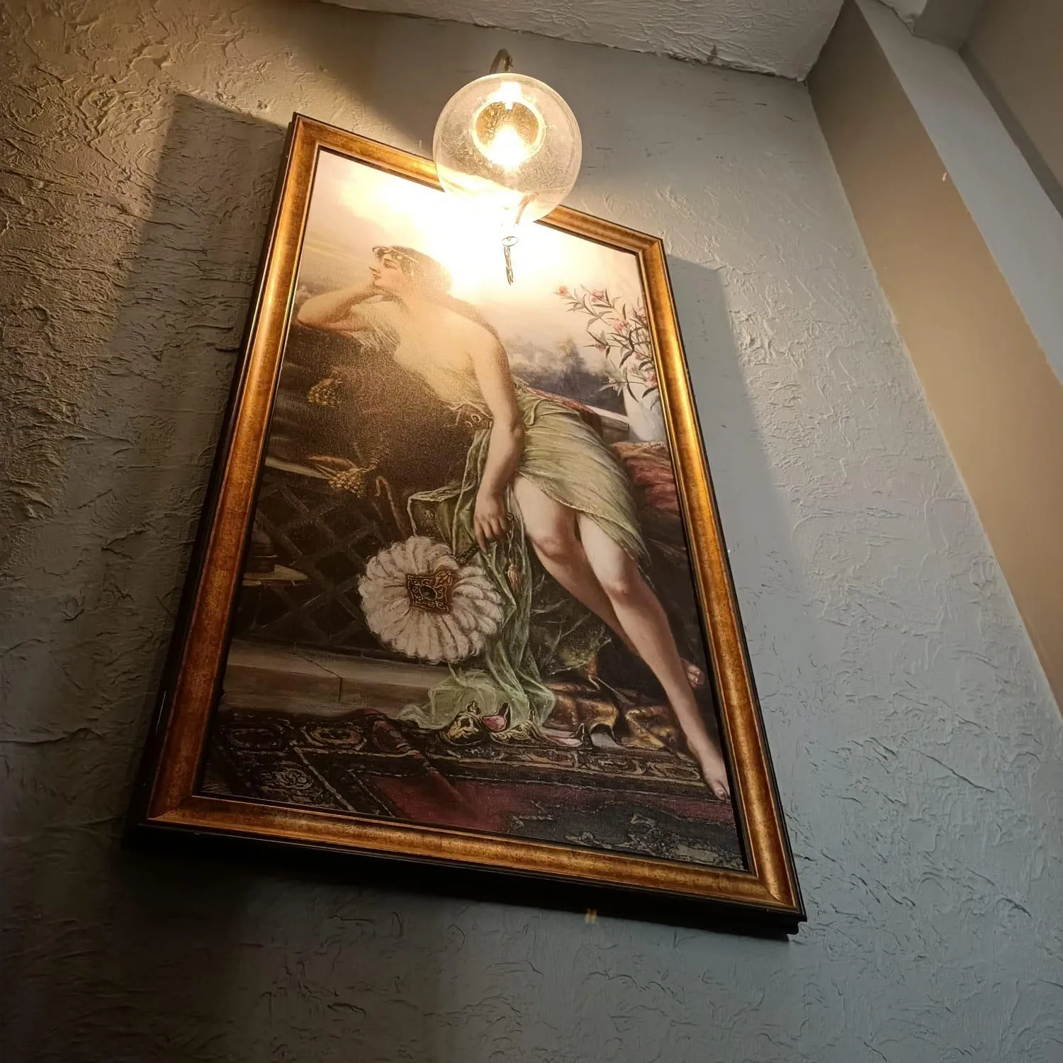 Decorative detail in Basilica Guest House