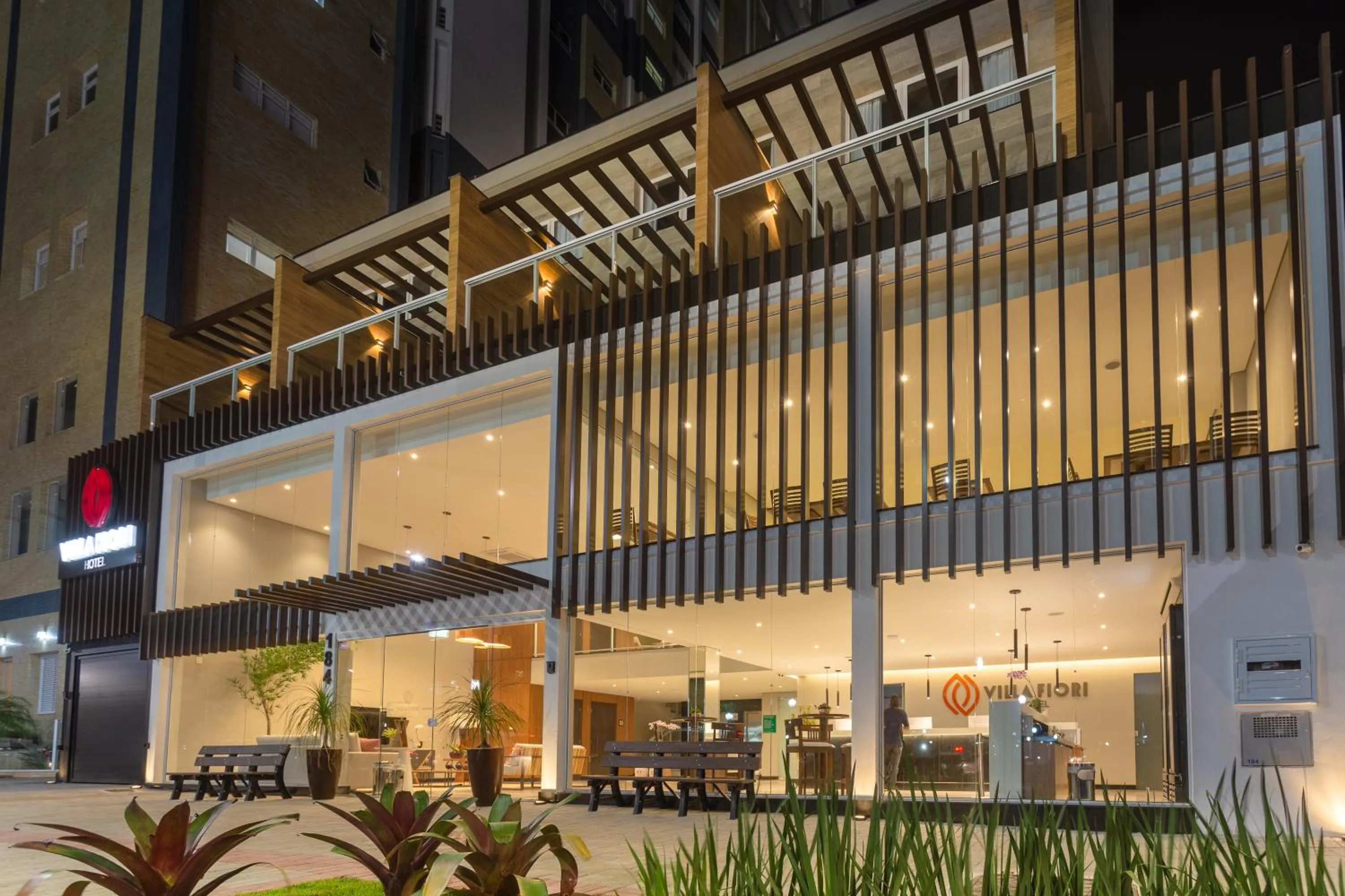 Facade/entrance in Hotel Villa Fiori