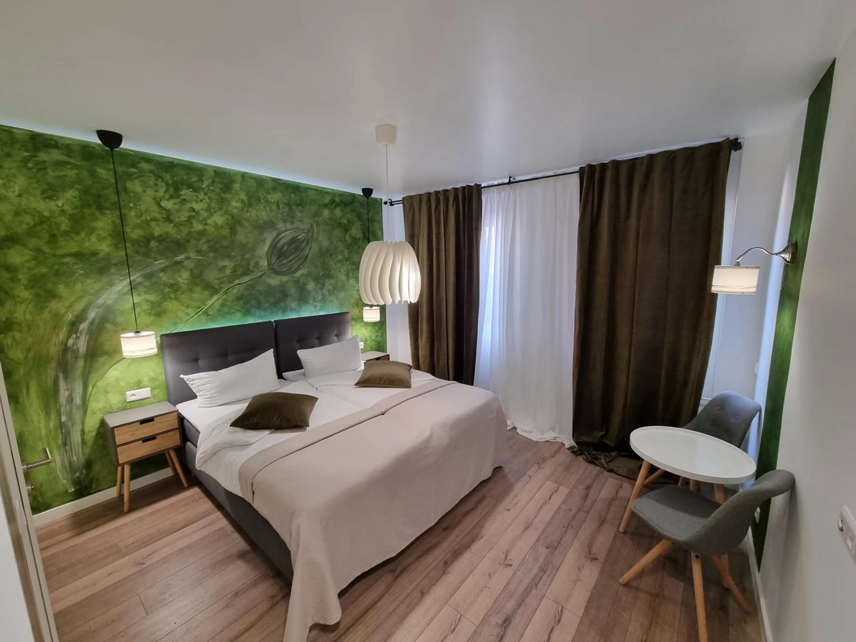 Bed in Hotel Zur Post