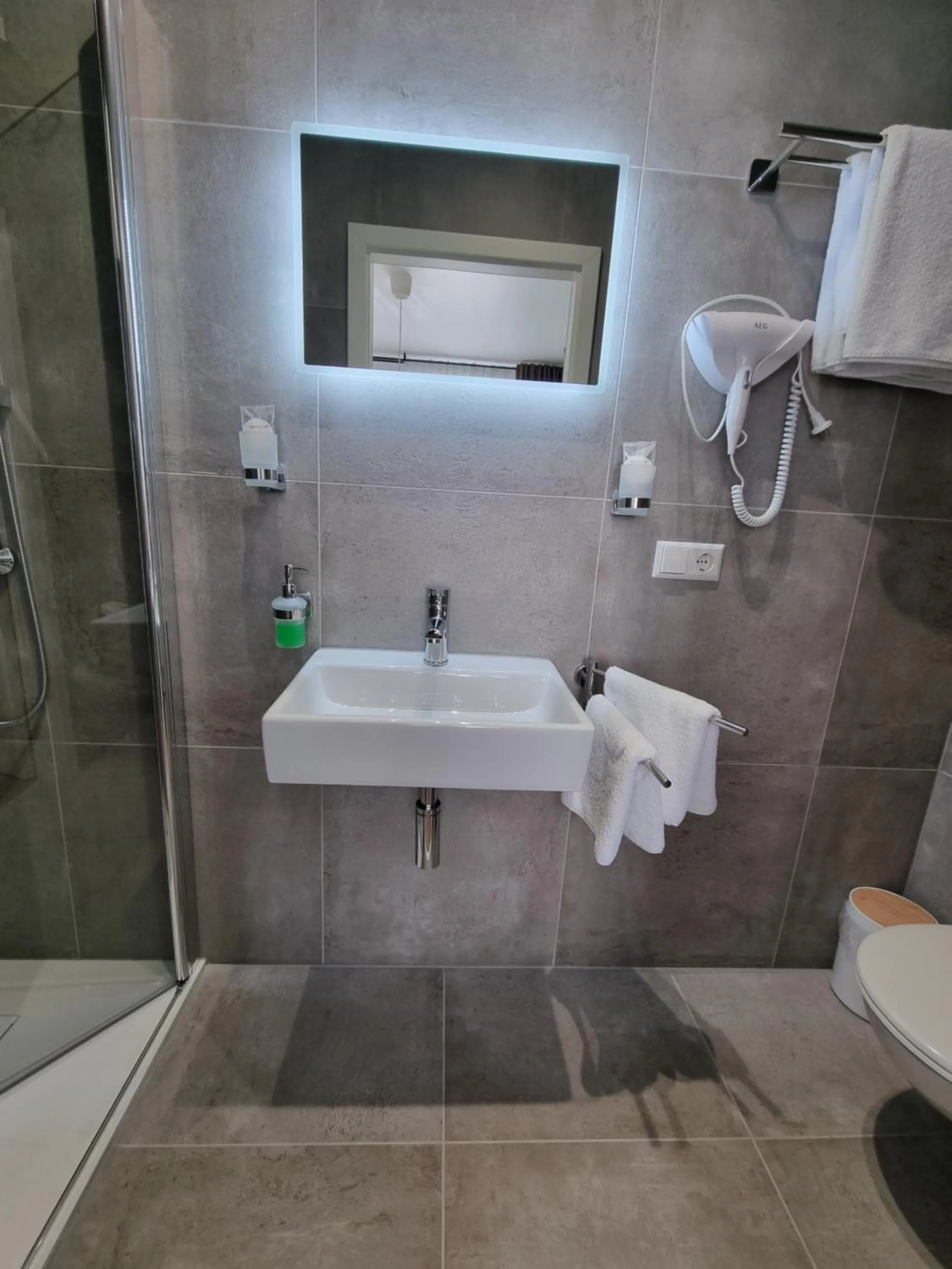 Bathroom in Hotel Zur Post