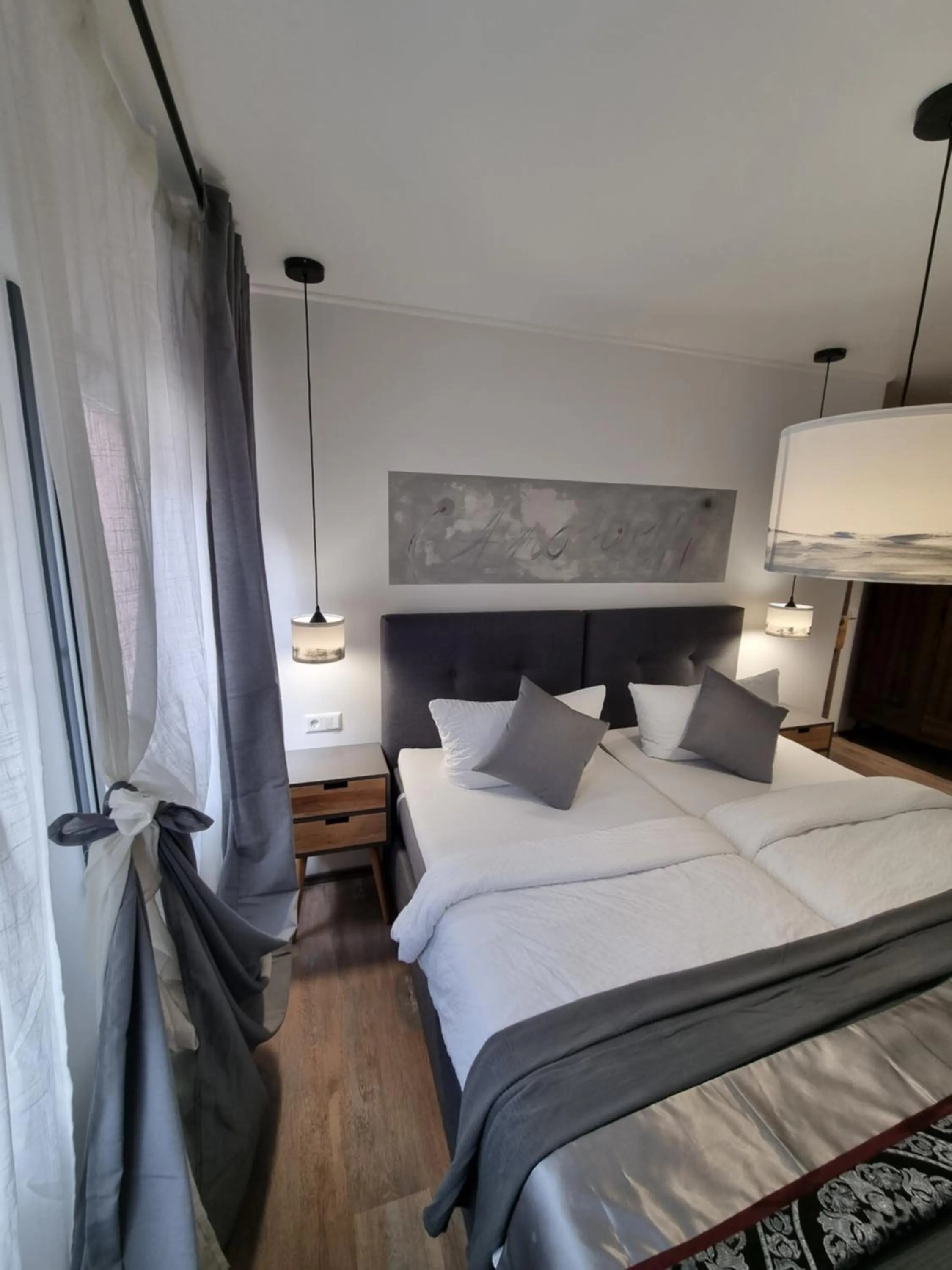 Bed in Hotel Zur Post