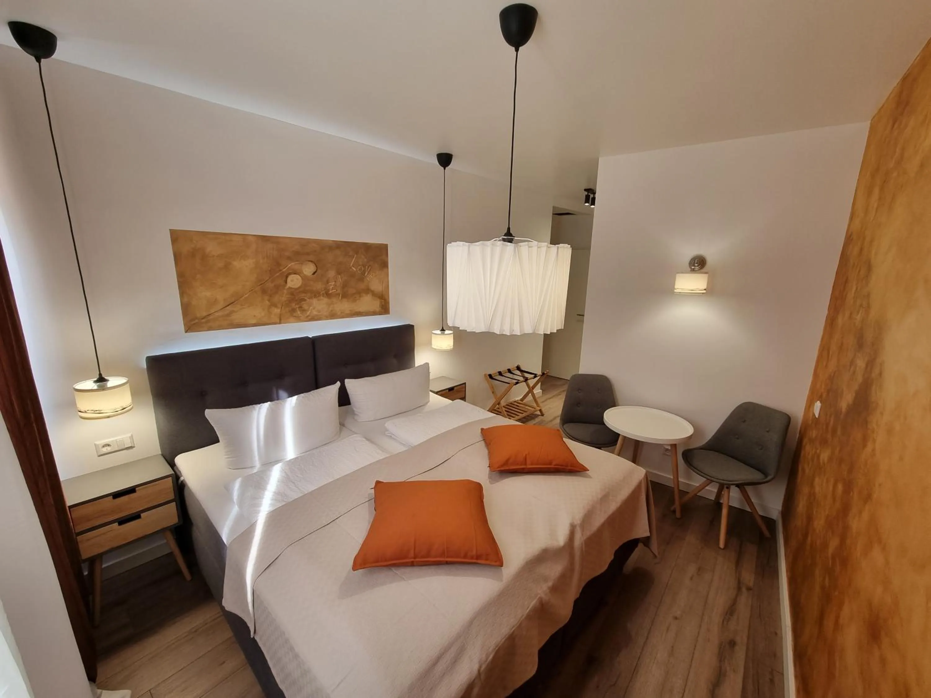 Seating area in Hotel Zur Post