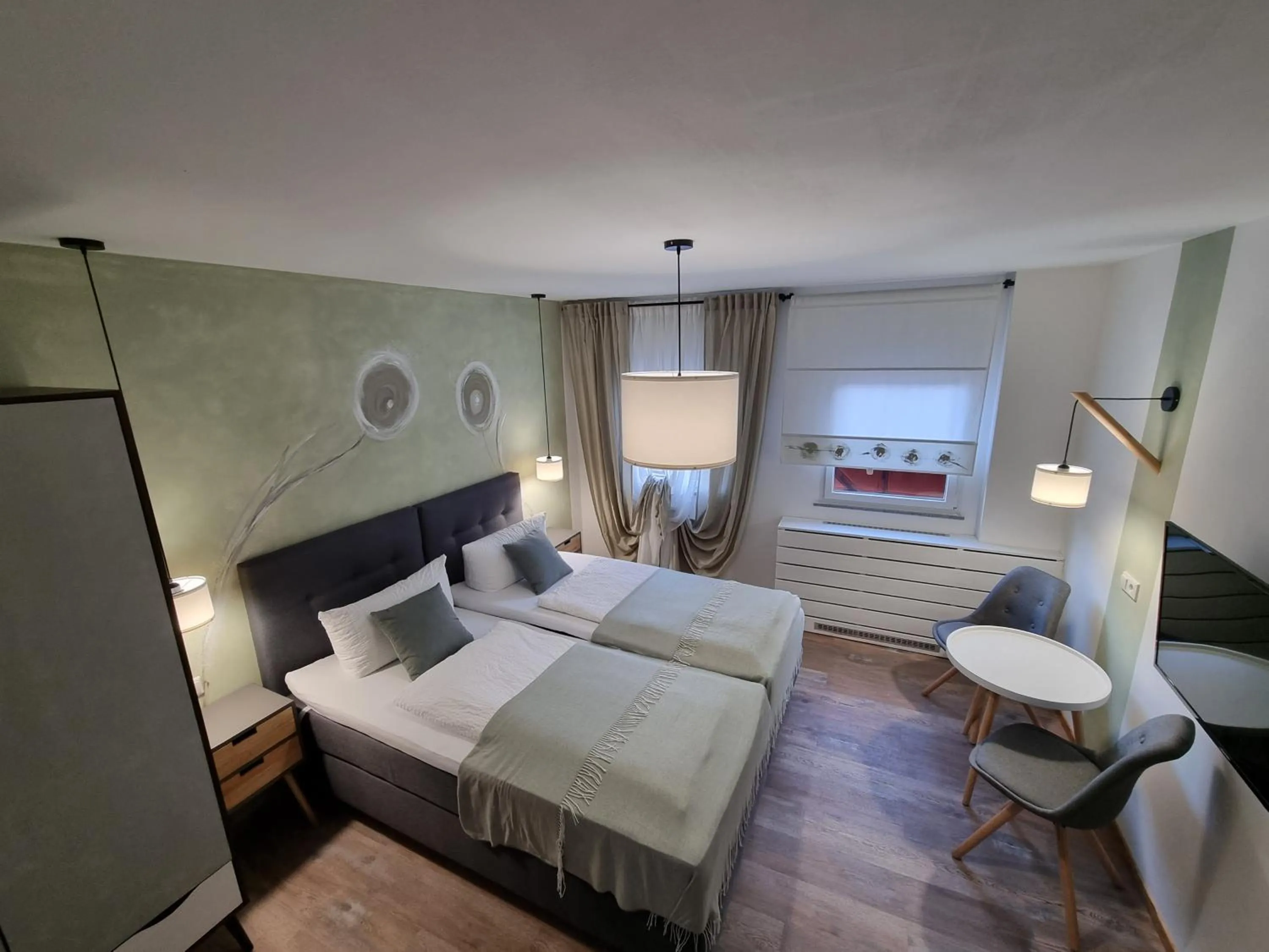 Seating area in Hotel Zur Post