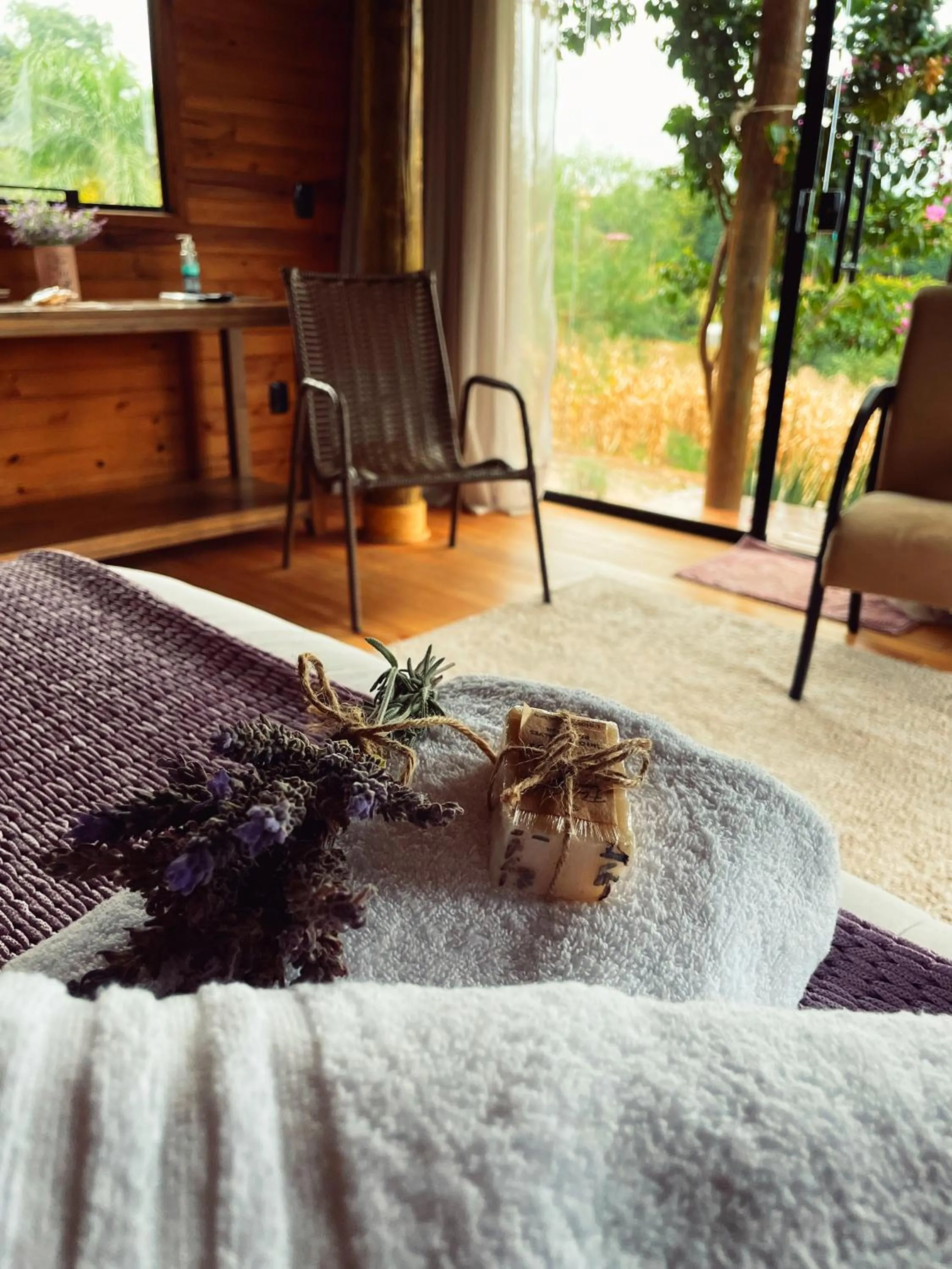 Bedroom in Afeto Pousada