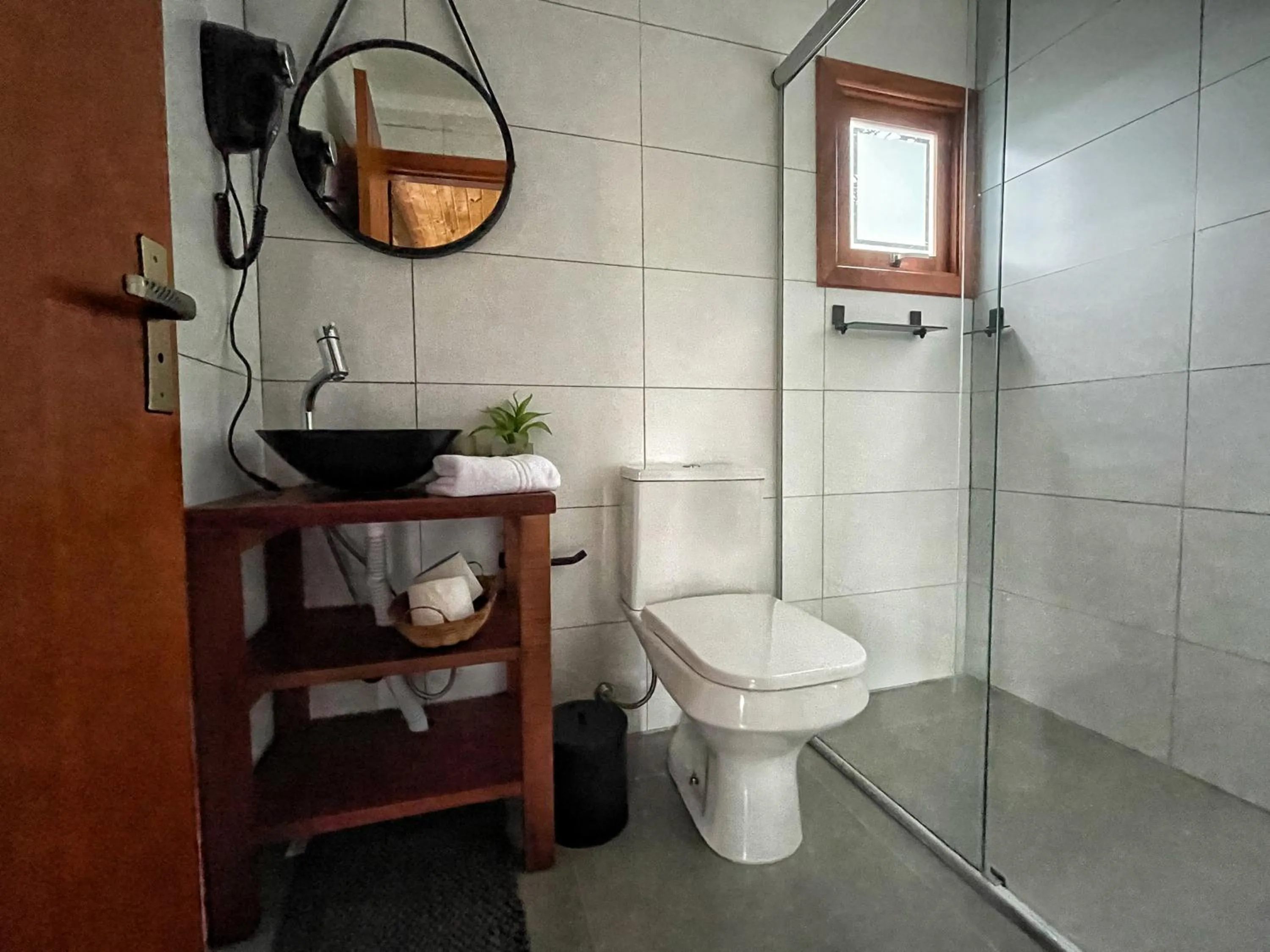 Bathroom in Afeto Pousada