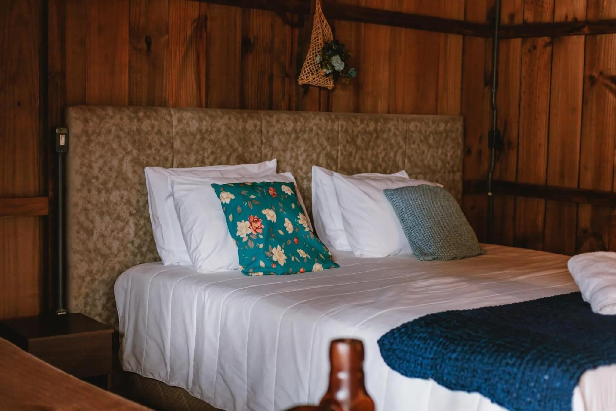 Bed in Afeto Pousada