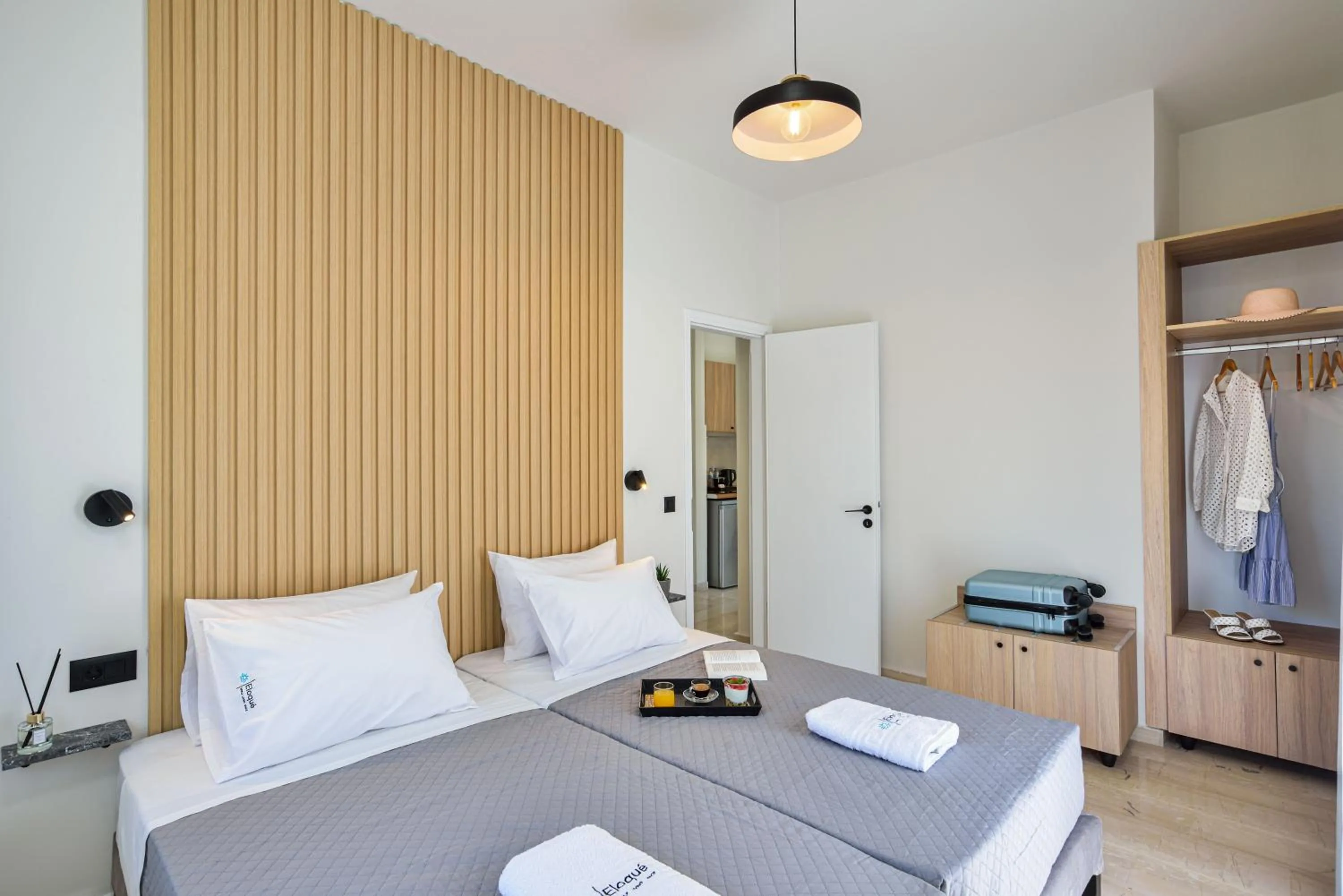 Bedroom, Bed in Eloque Simple living space