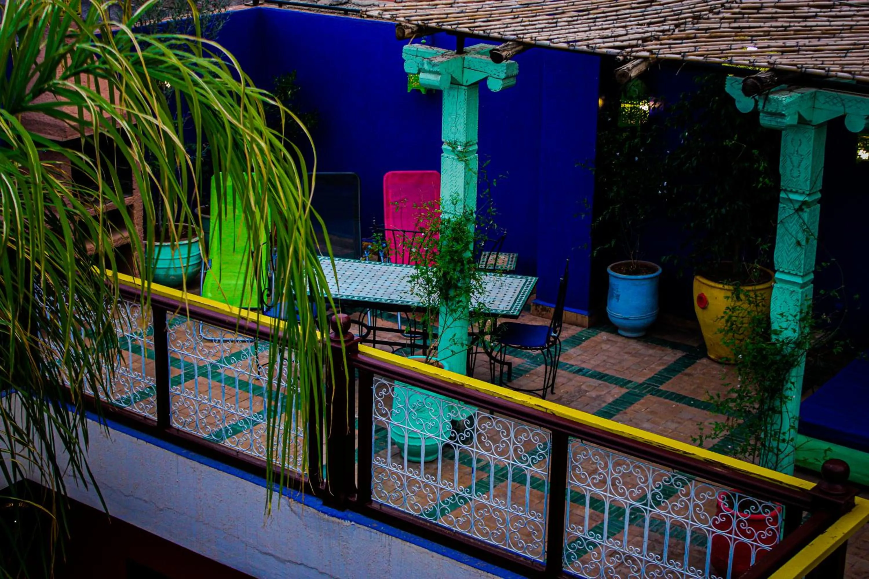 Patio in Riad Rêve d Antan