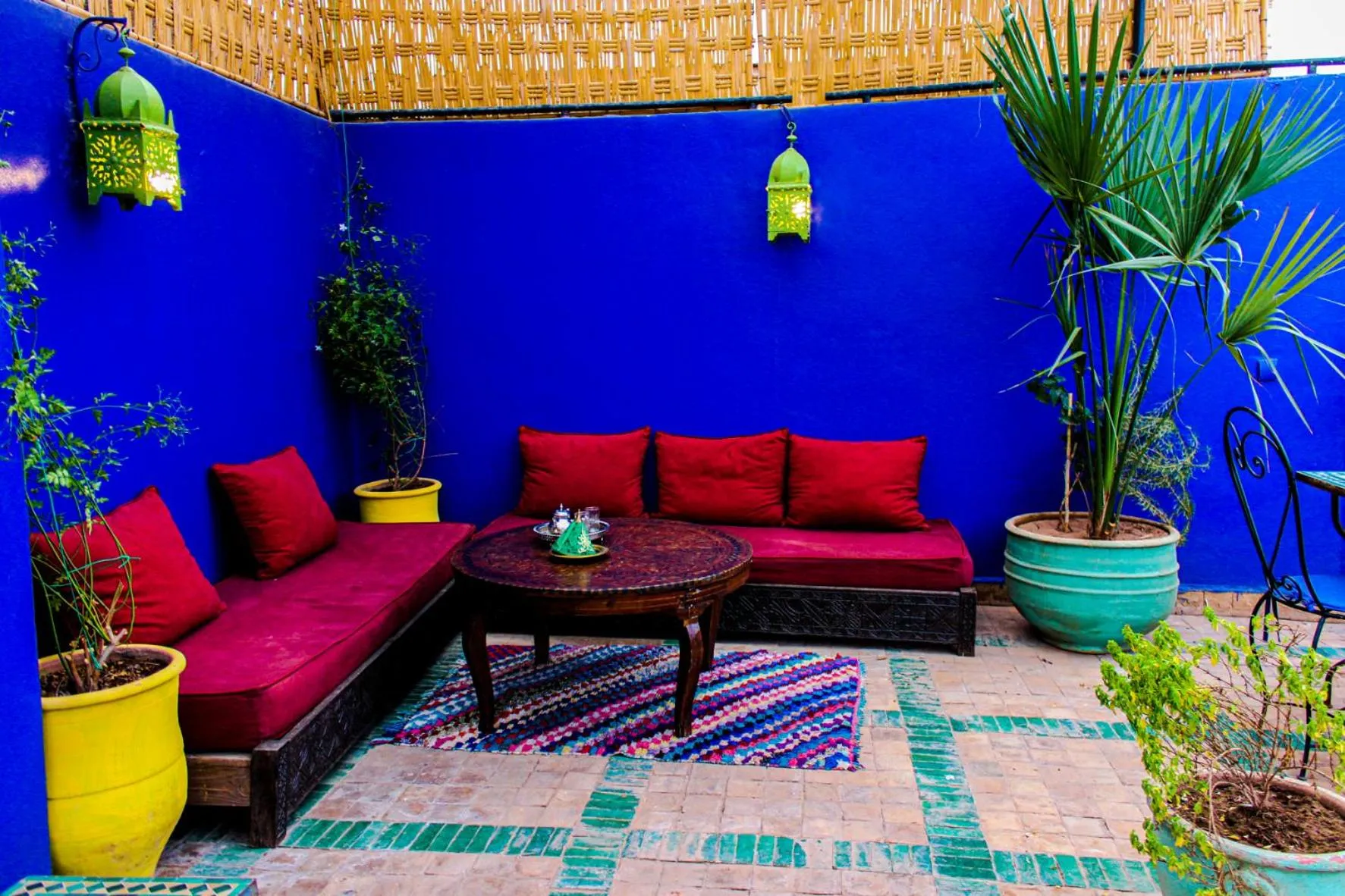 Patio in Riad Rêve d Antan