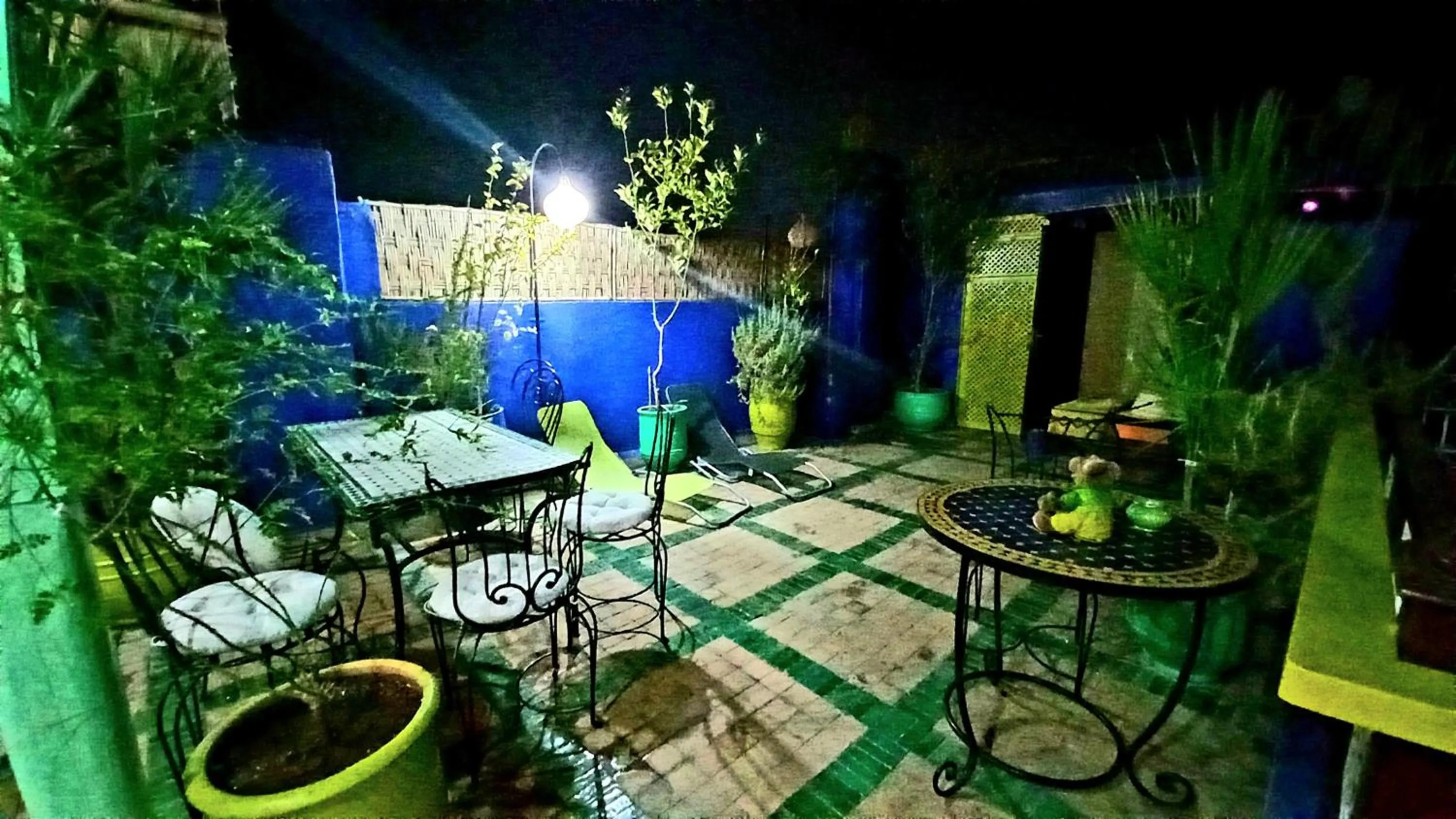 Patio in Riad Rêve d Antan