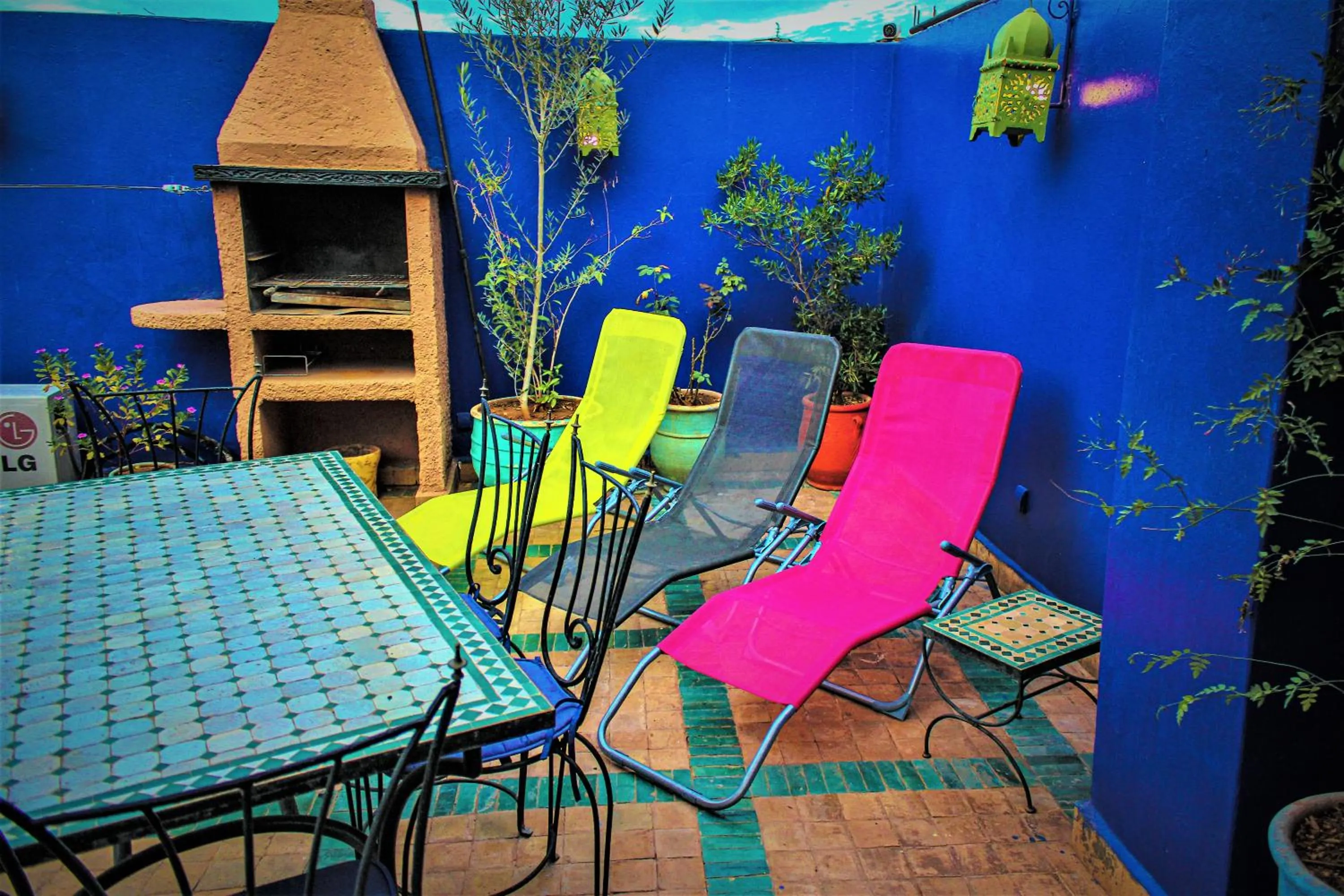 Patio in Riad Rêve d Antan