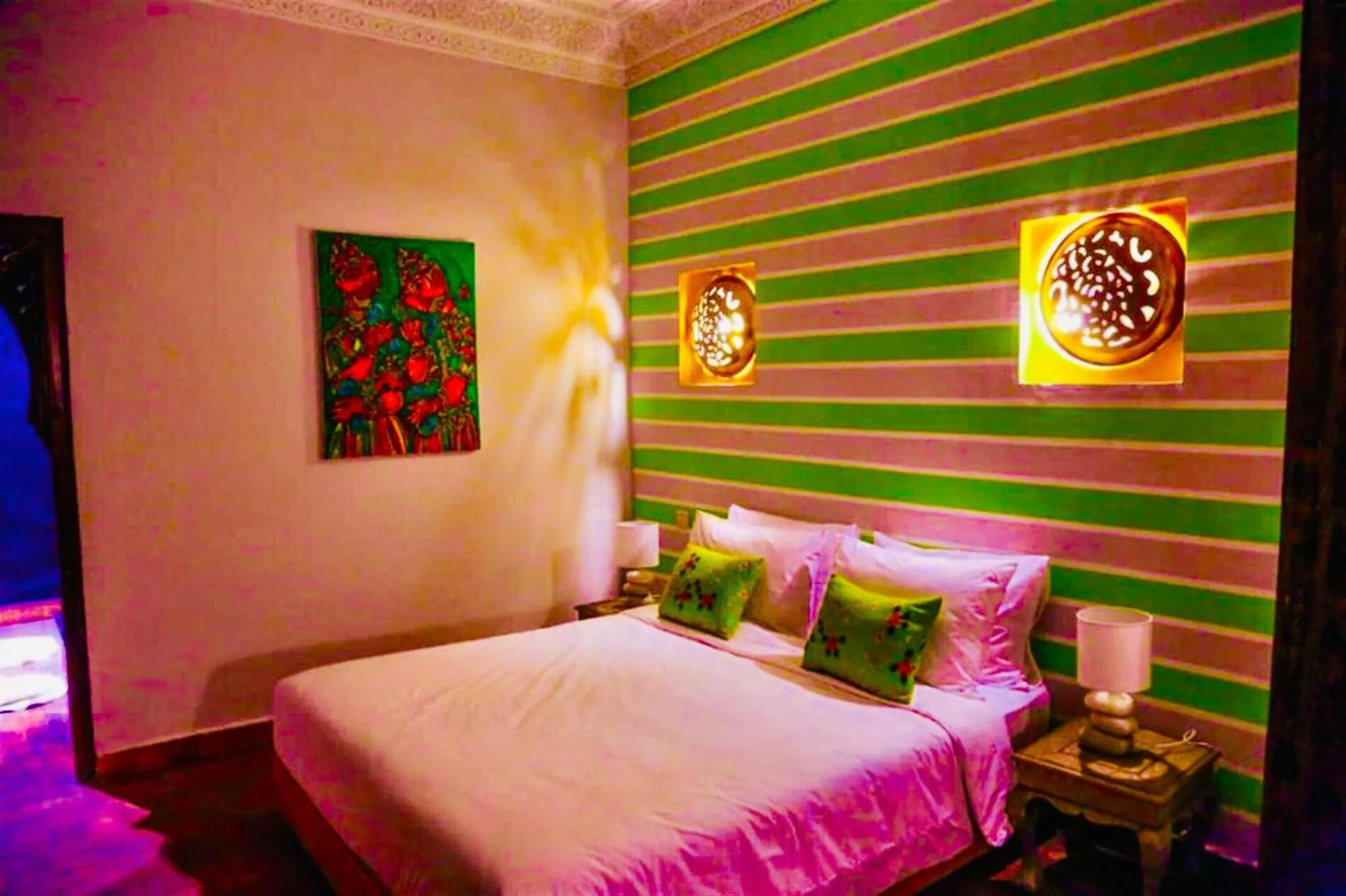 Bed in Riad Rêve d Antan