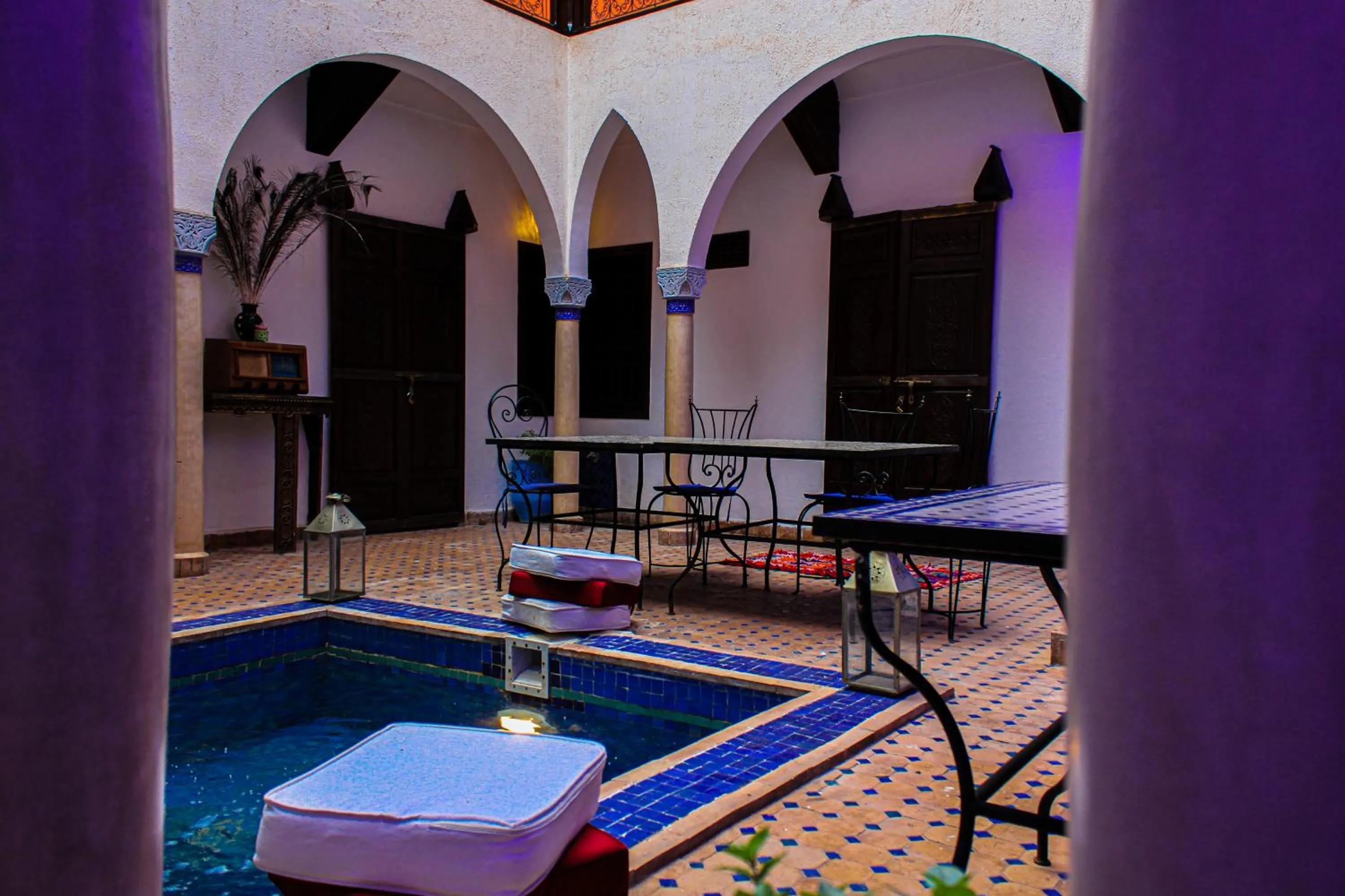 Patio in Riad Rêve d Antan