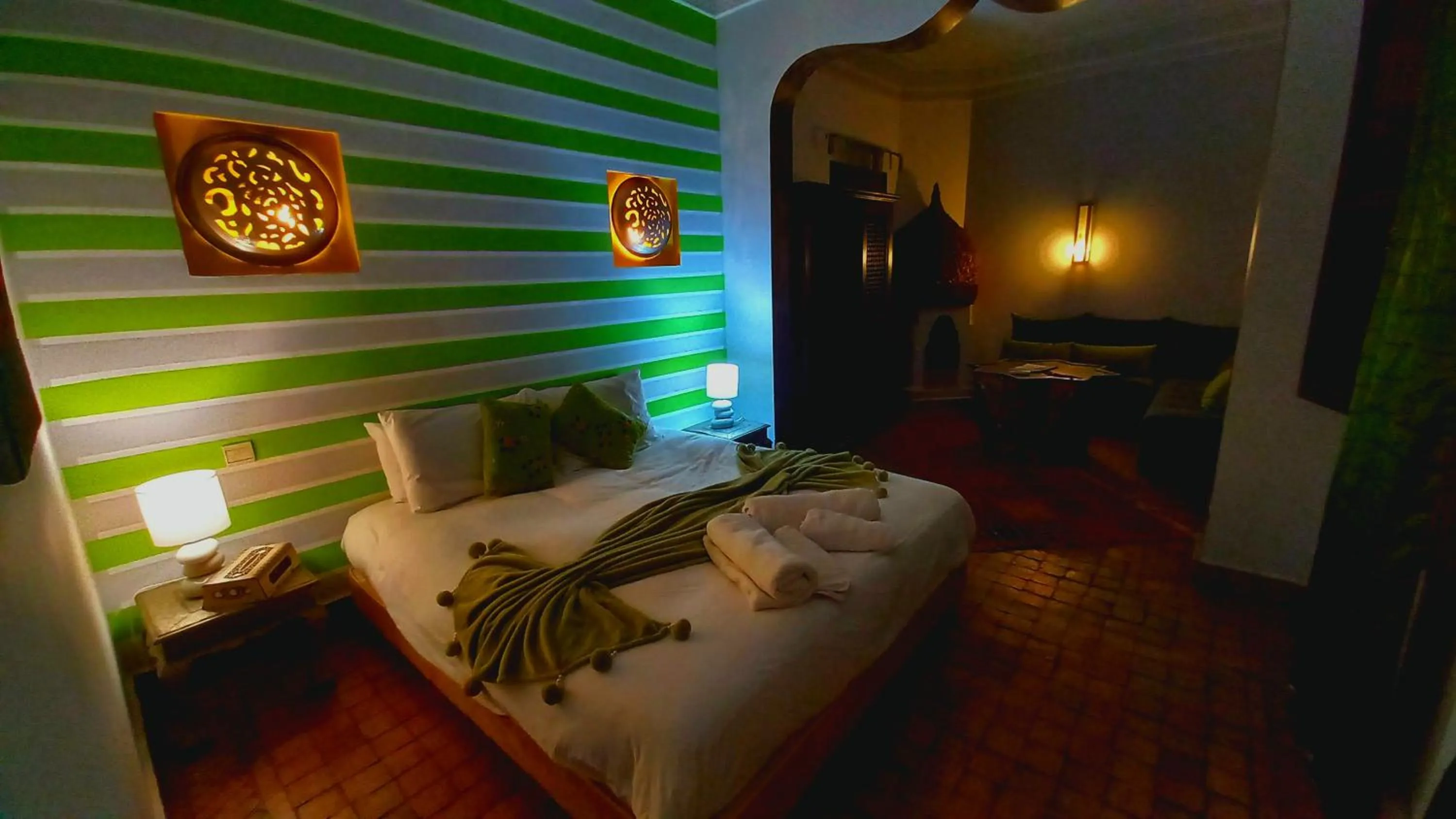 Bedroom, Bed in Riad Rêve d Antan