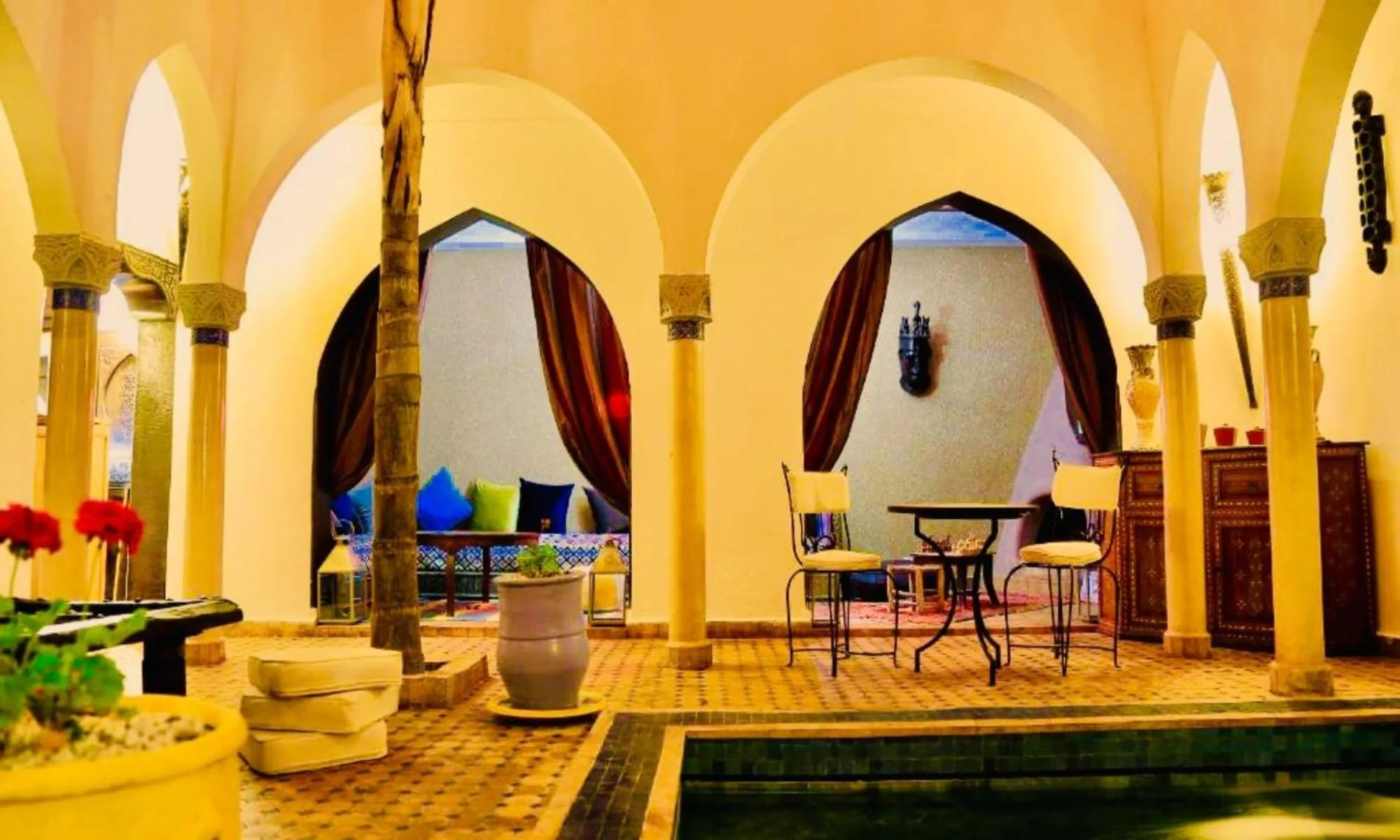 Living room in Riad Rêve d Antan