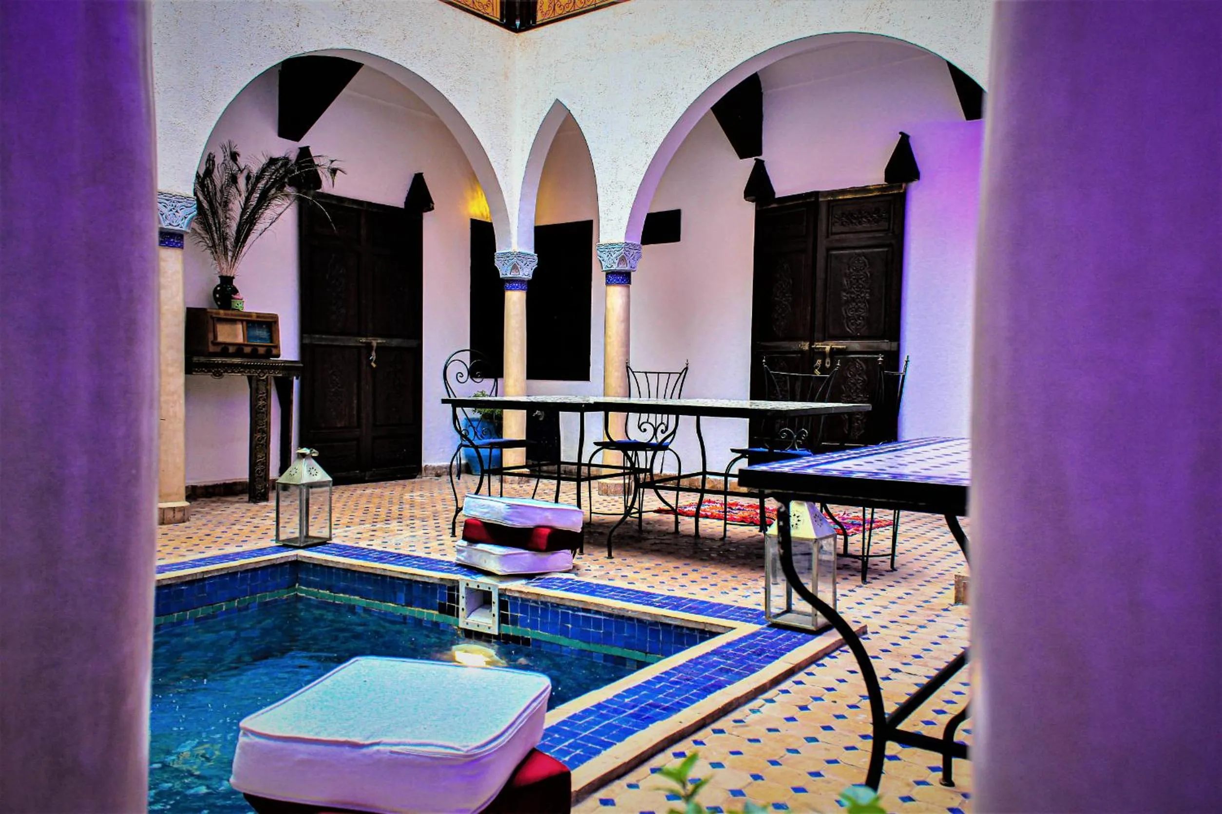 Patio in Riad Rêve d Antan