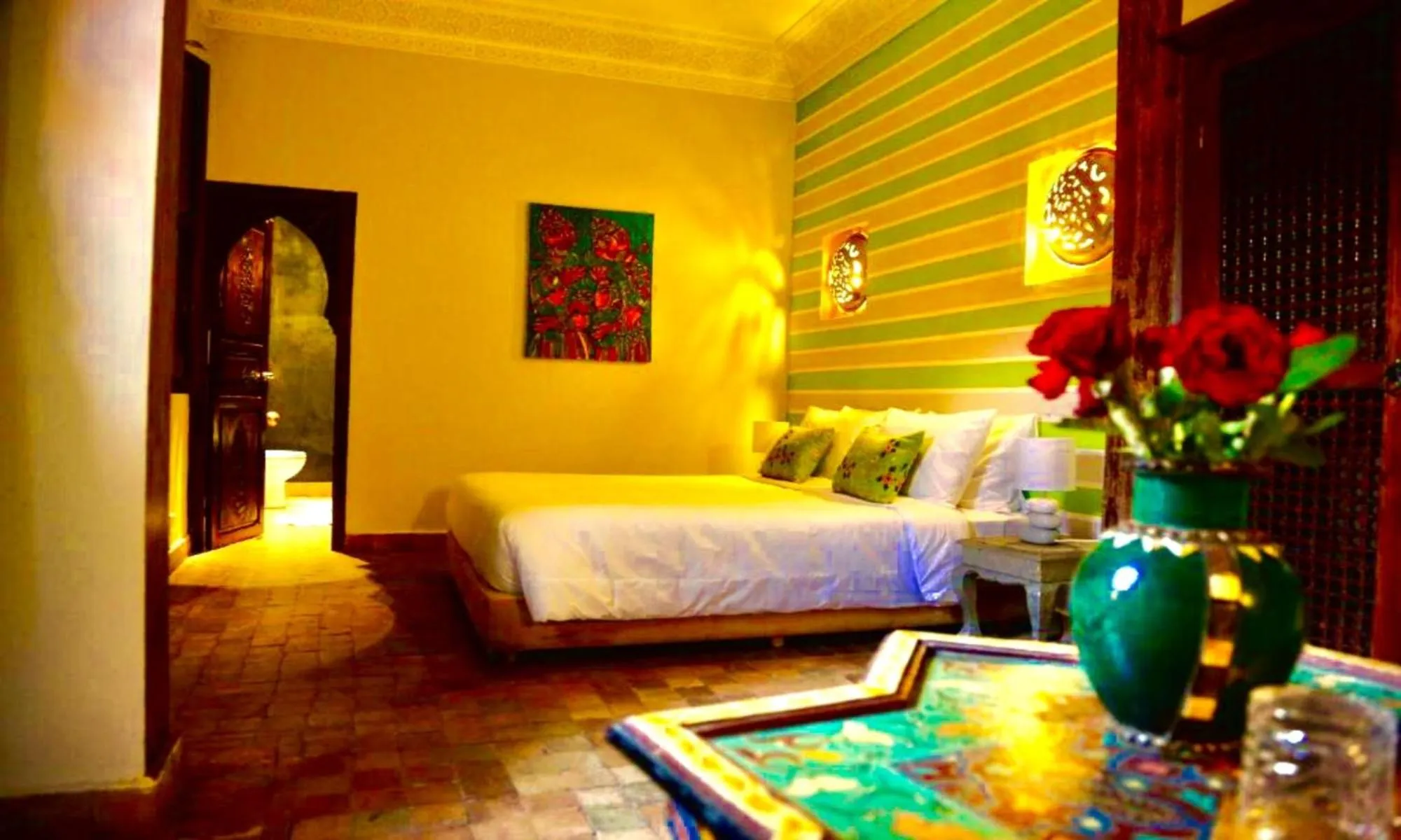 Bed in Riad Rêve d Antan