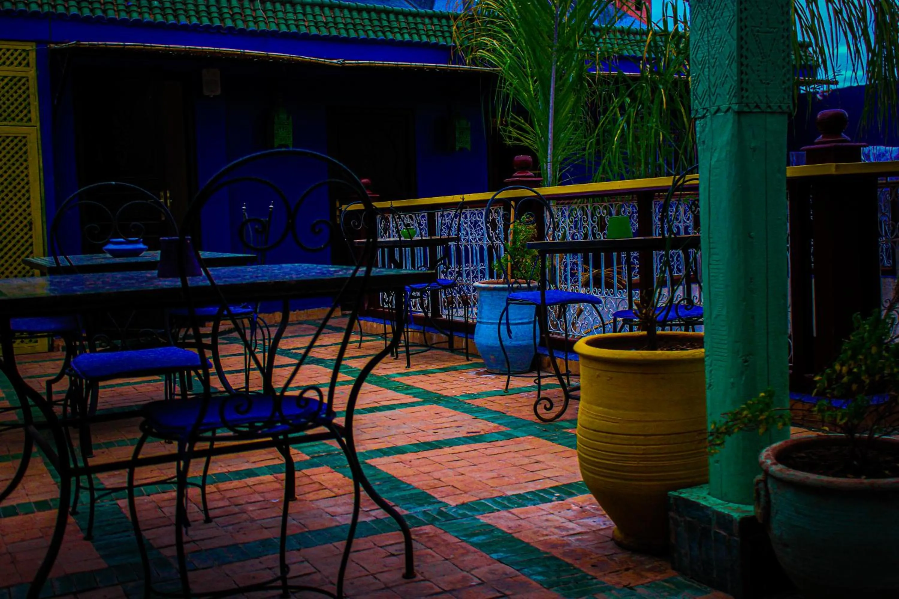 Patio in Riad Rêve d Antan