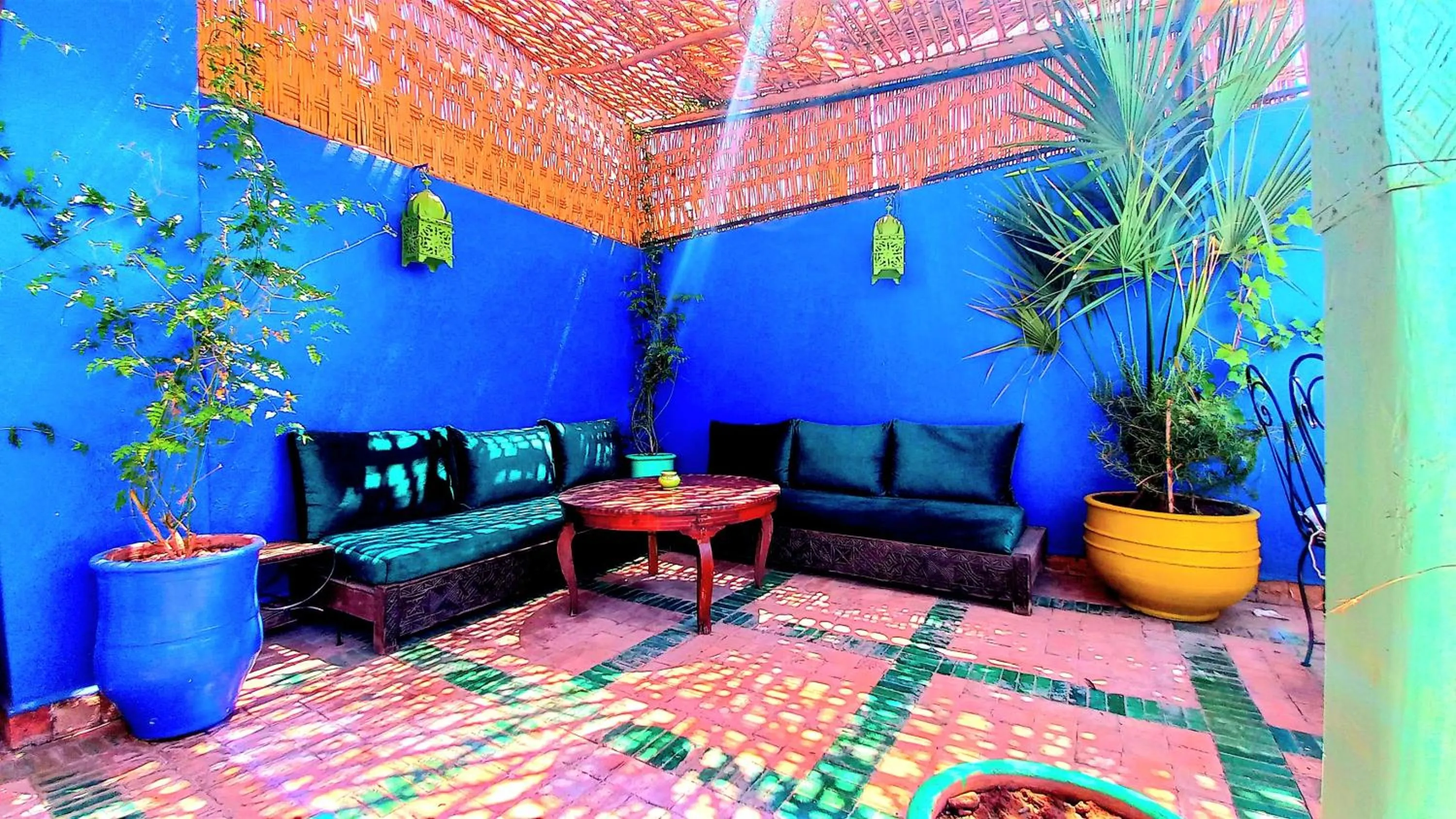 Patio in Riad Rêve d Antan