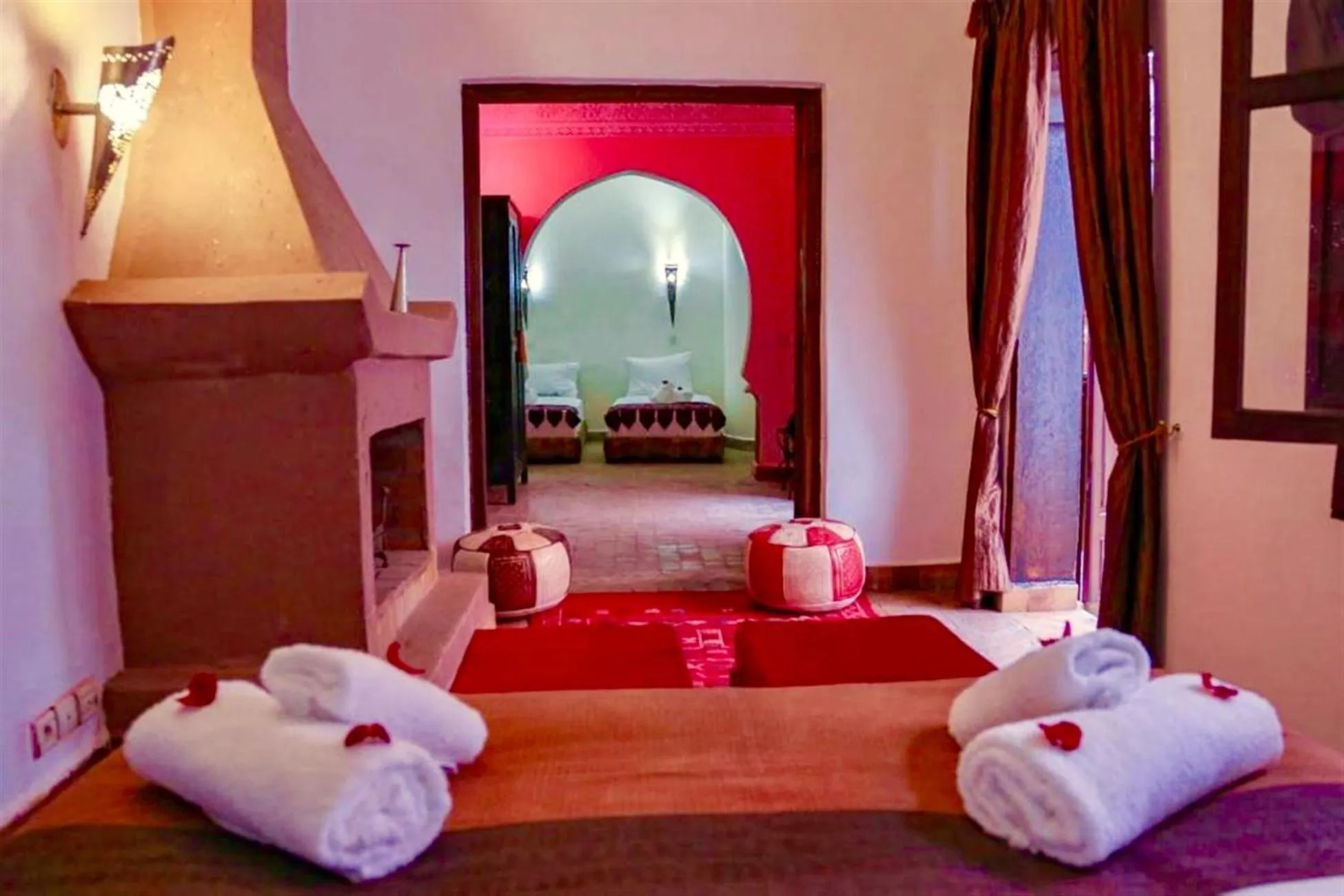 Bathroom, Bed in Riad Rêve d Antan