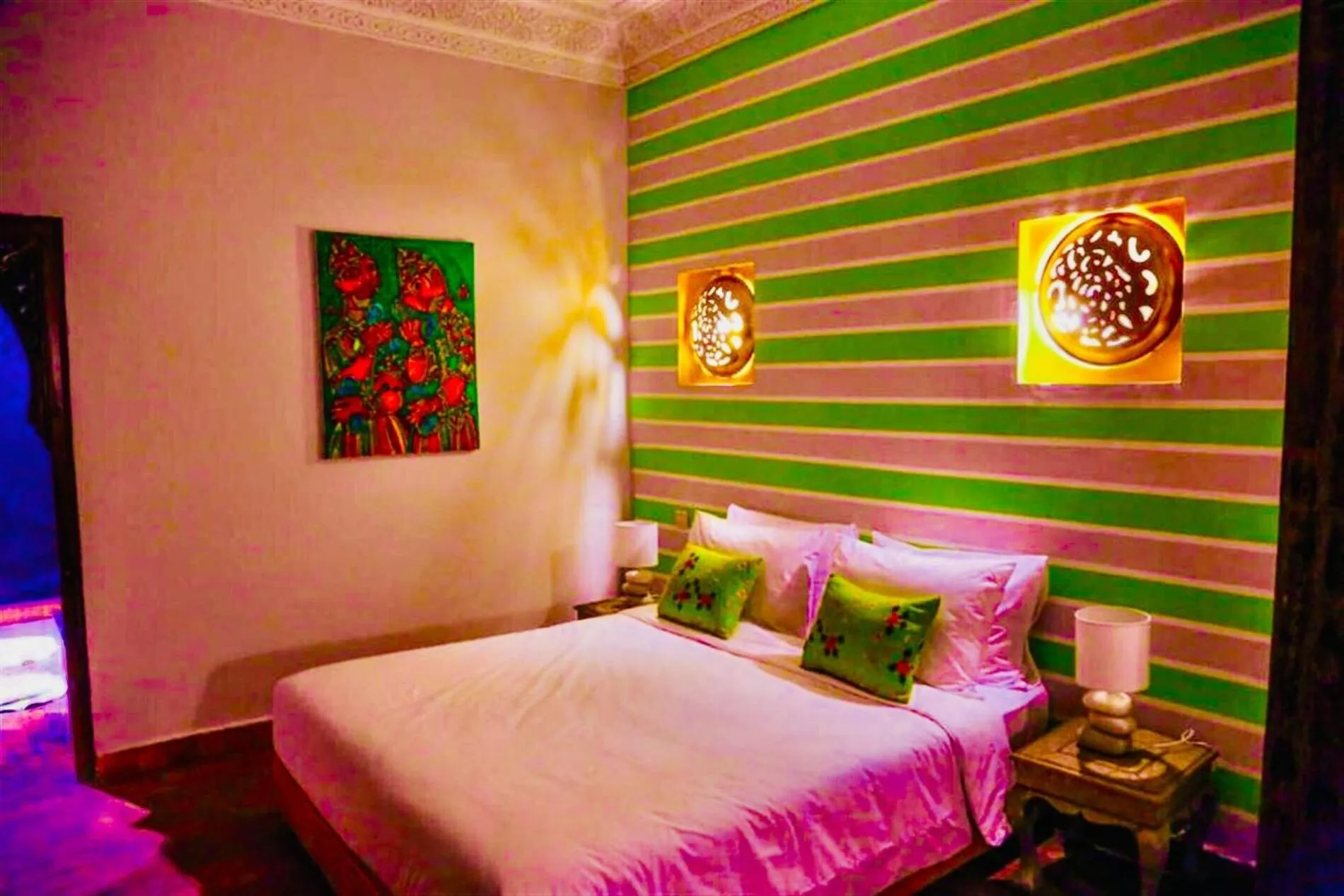 Bed in Riad Rêve d Antan