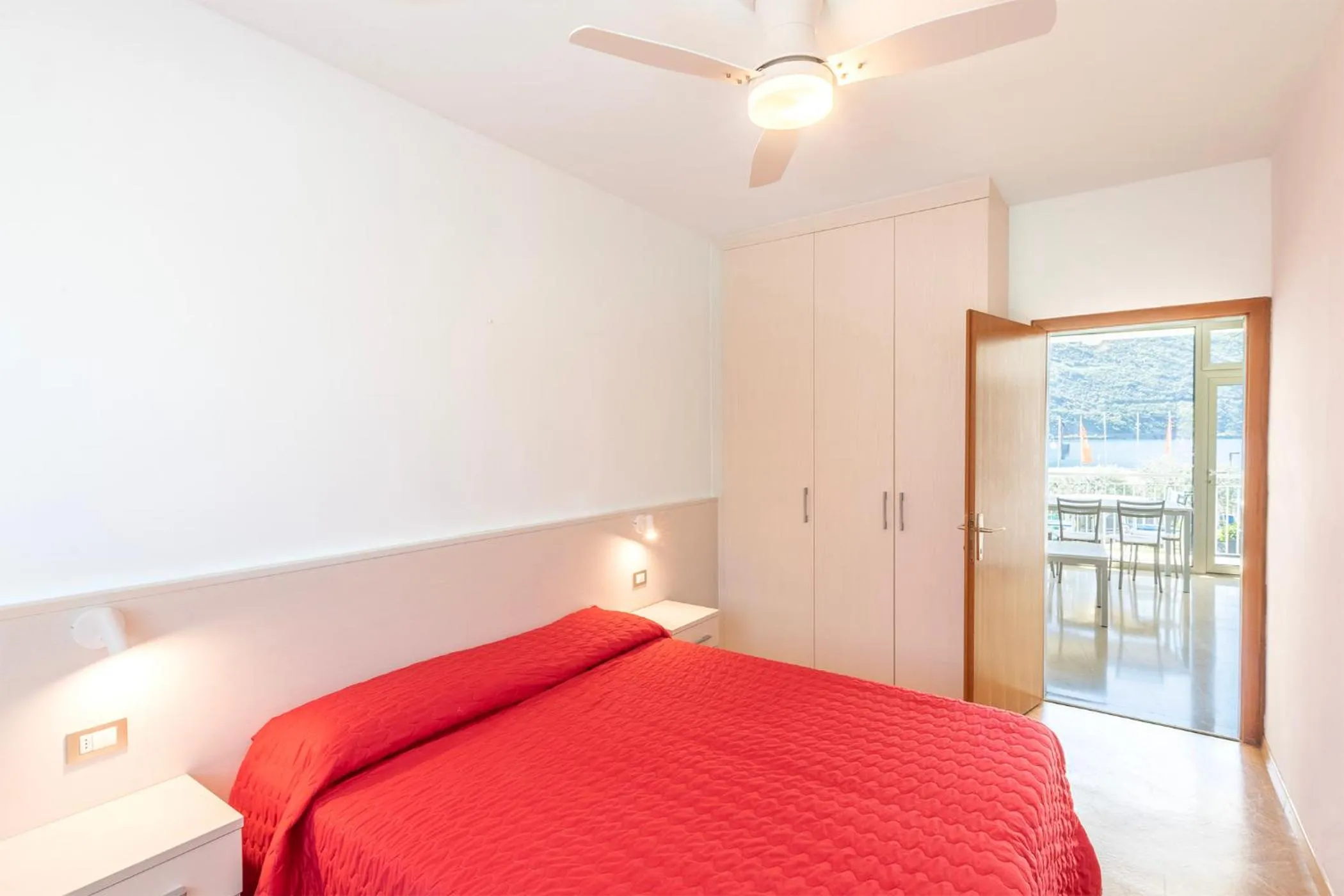 Bedroom, Bed in Residence Casa al Sole Apartments