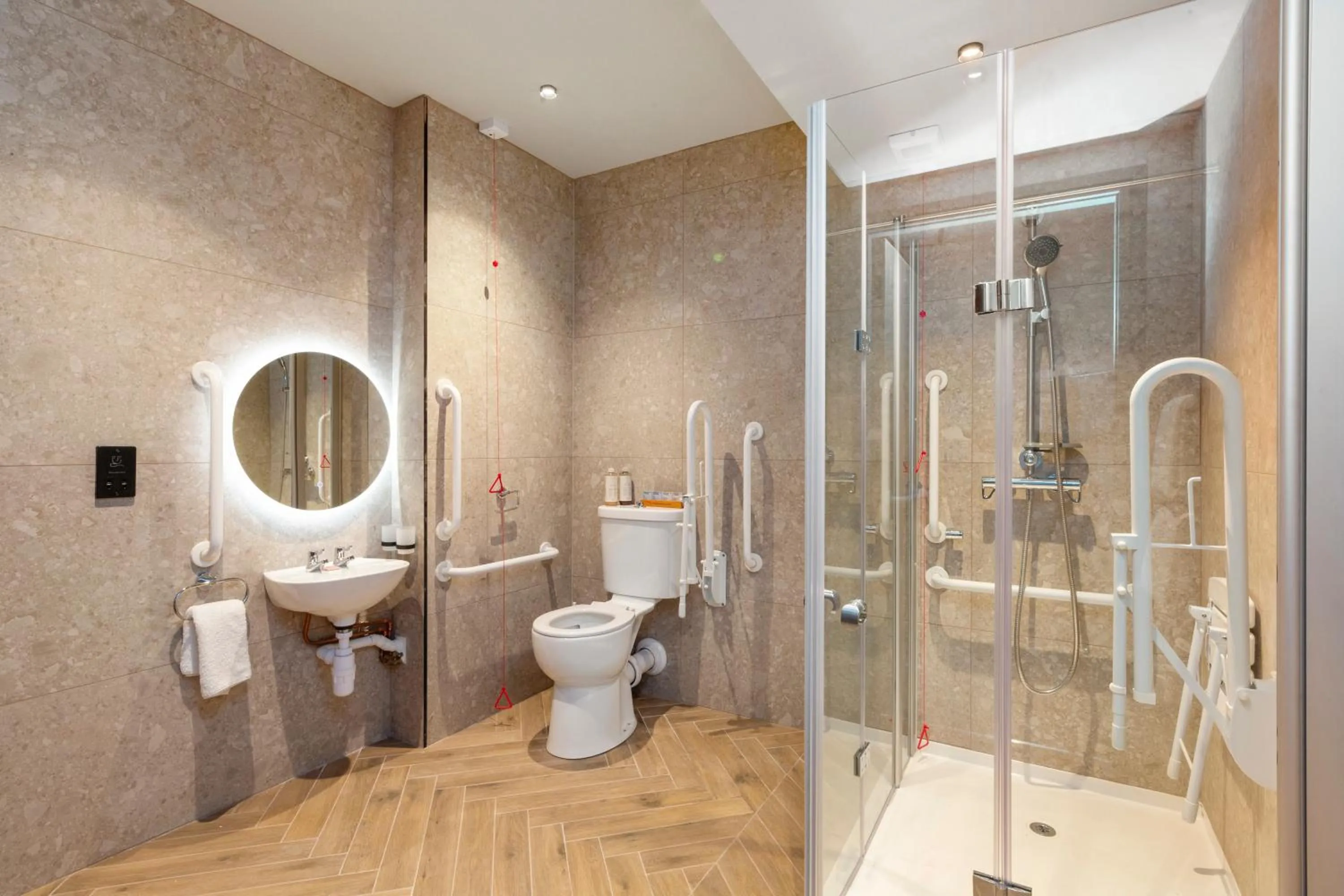 Bathroom in Gold Coast Resort Dungarvan