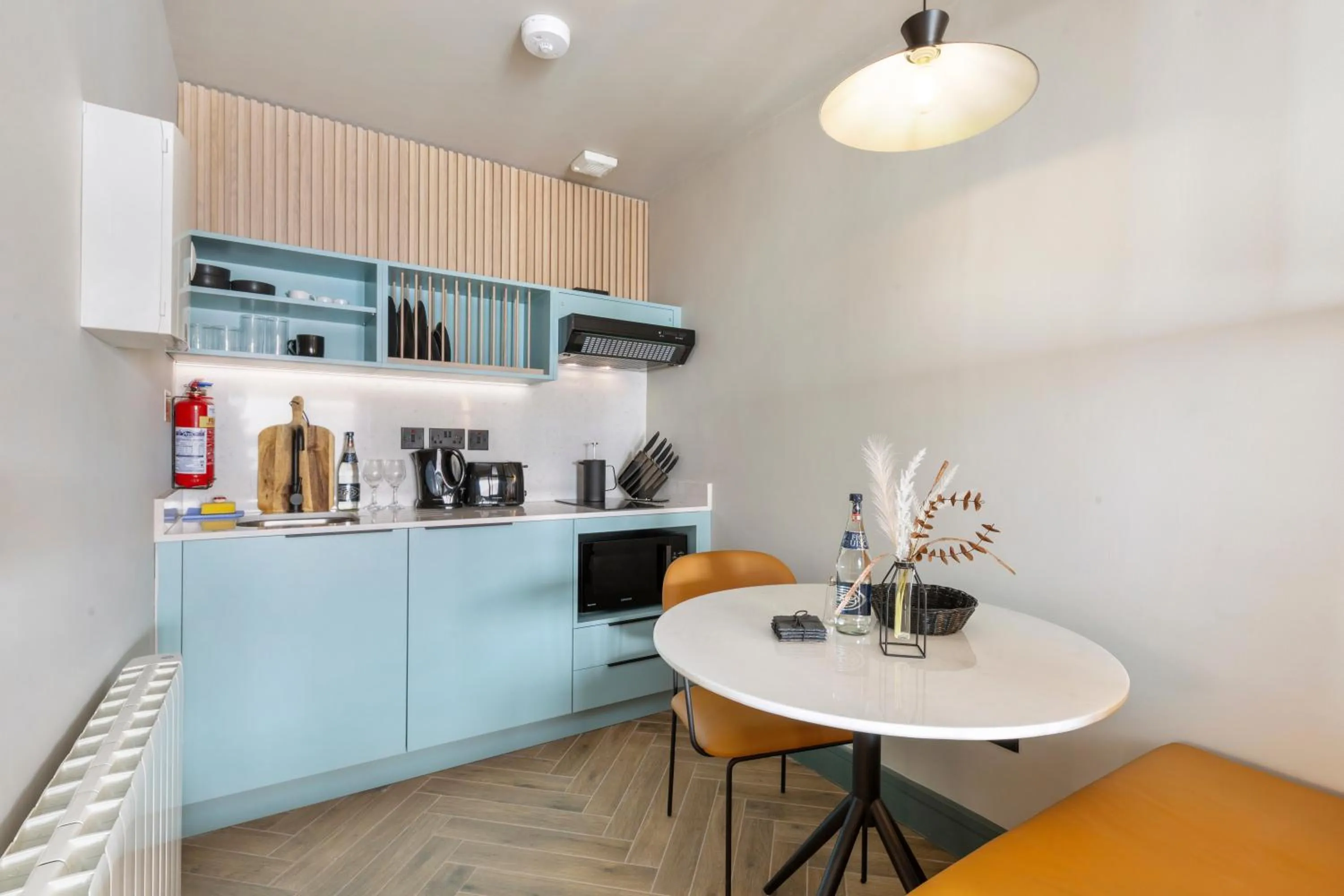 kitchen in Gold Coast Resort Dungarvan