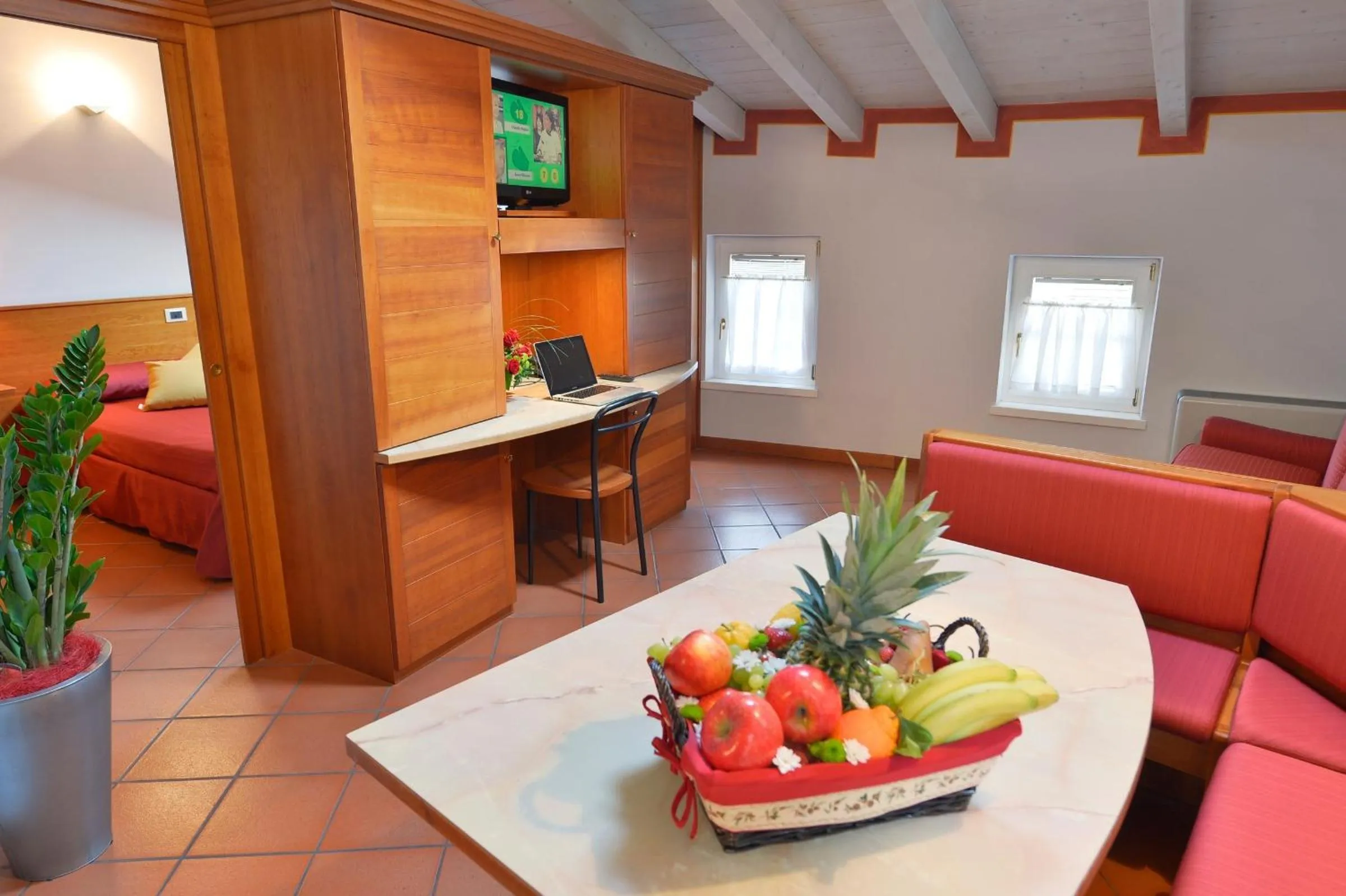 Communal lounge/ TV room in Residence Del Messaggero