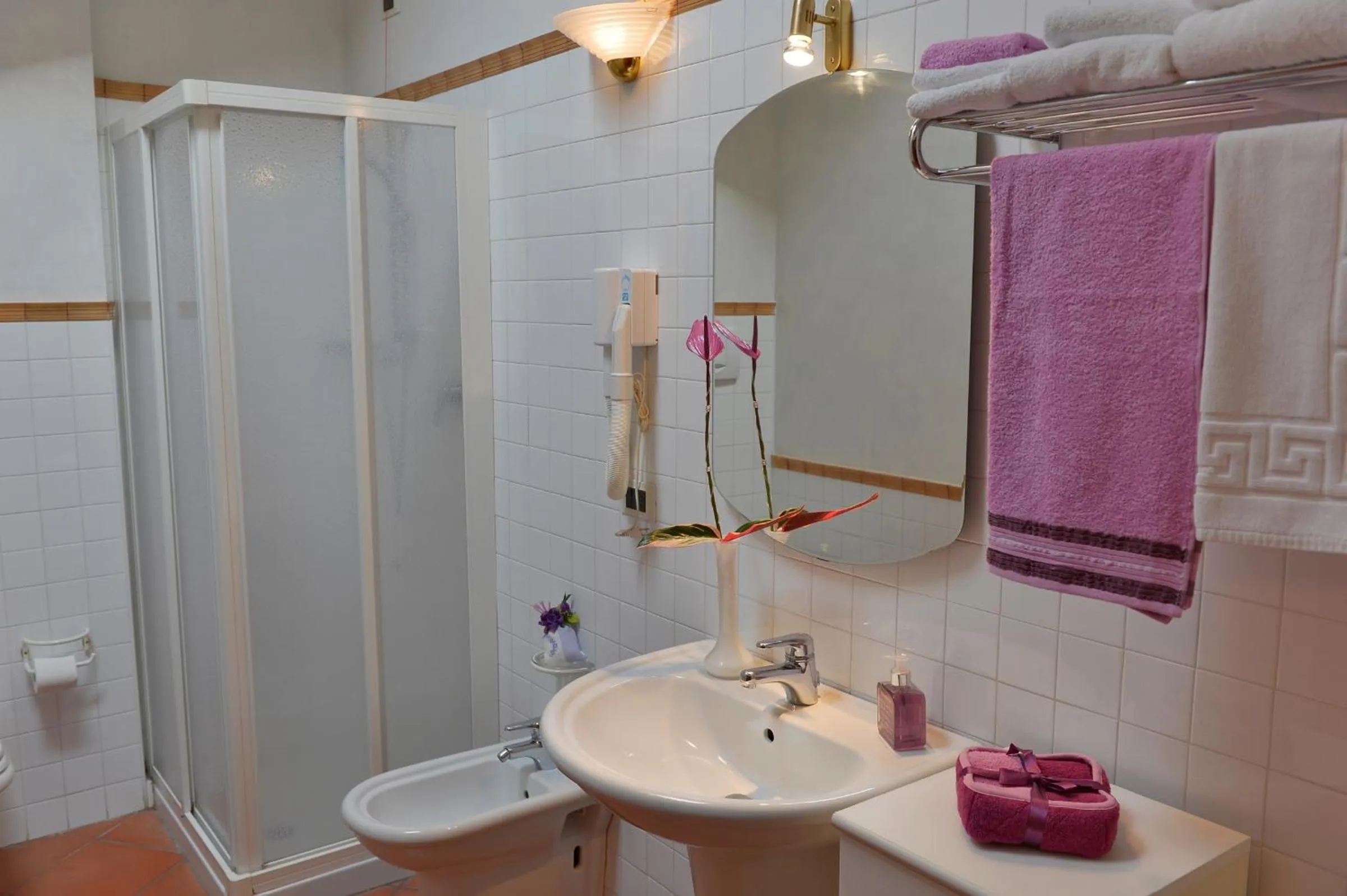 Bathroom in Residence Del Messaggero