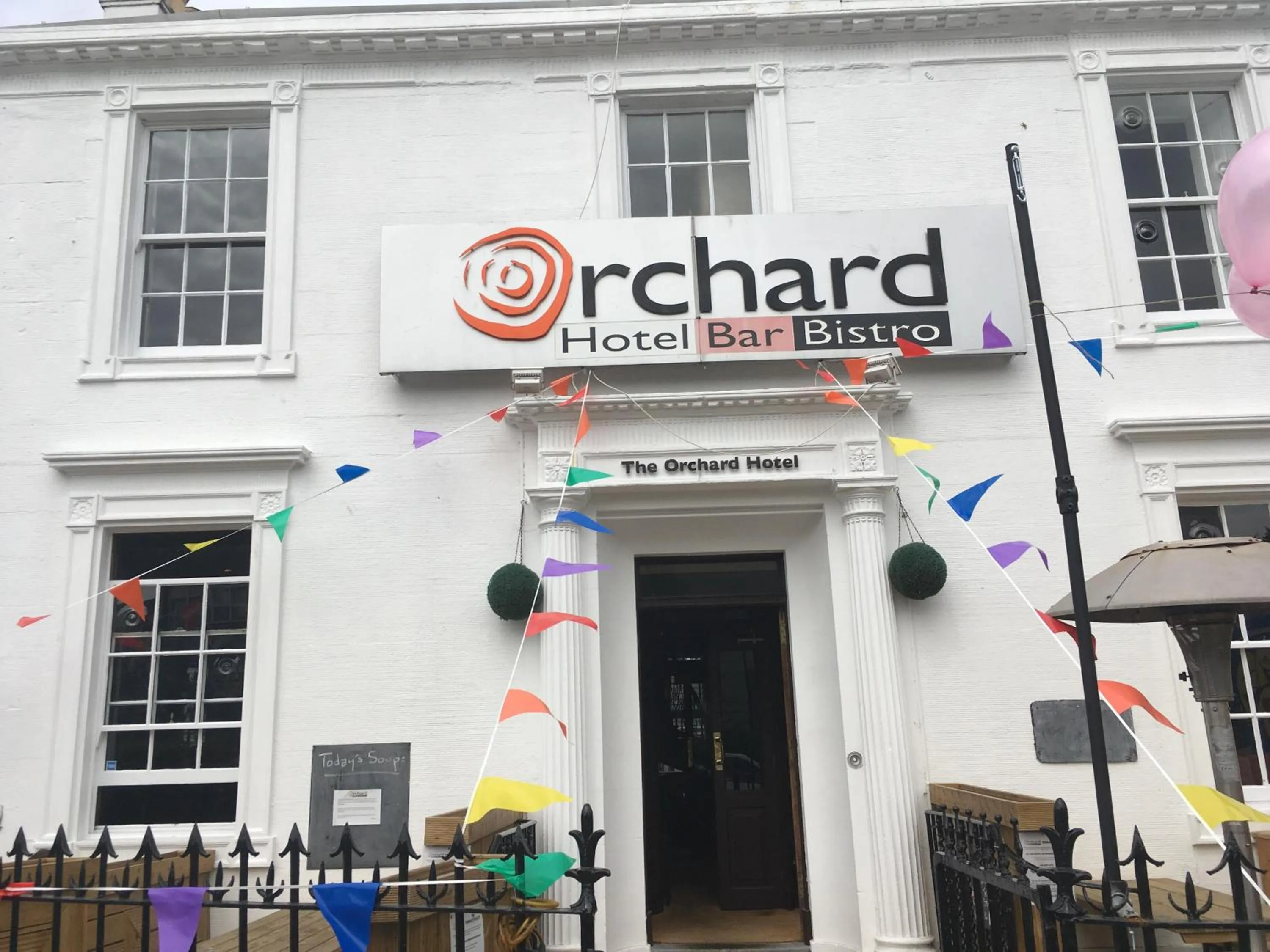 Facade/entrance in The Orchard Hotel