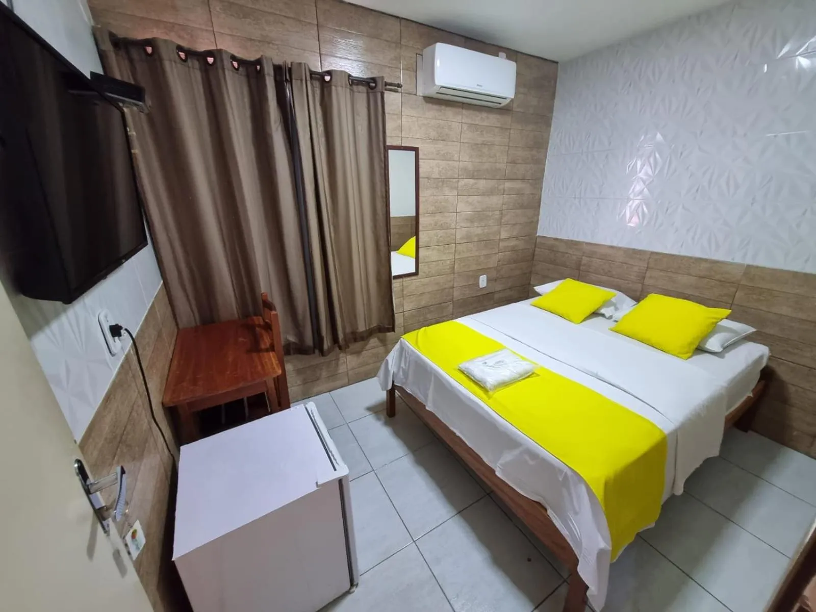 Bedroom, Bed in Pousada Águas Douradas