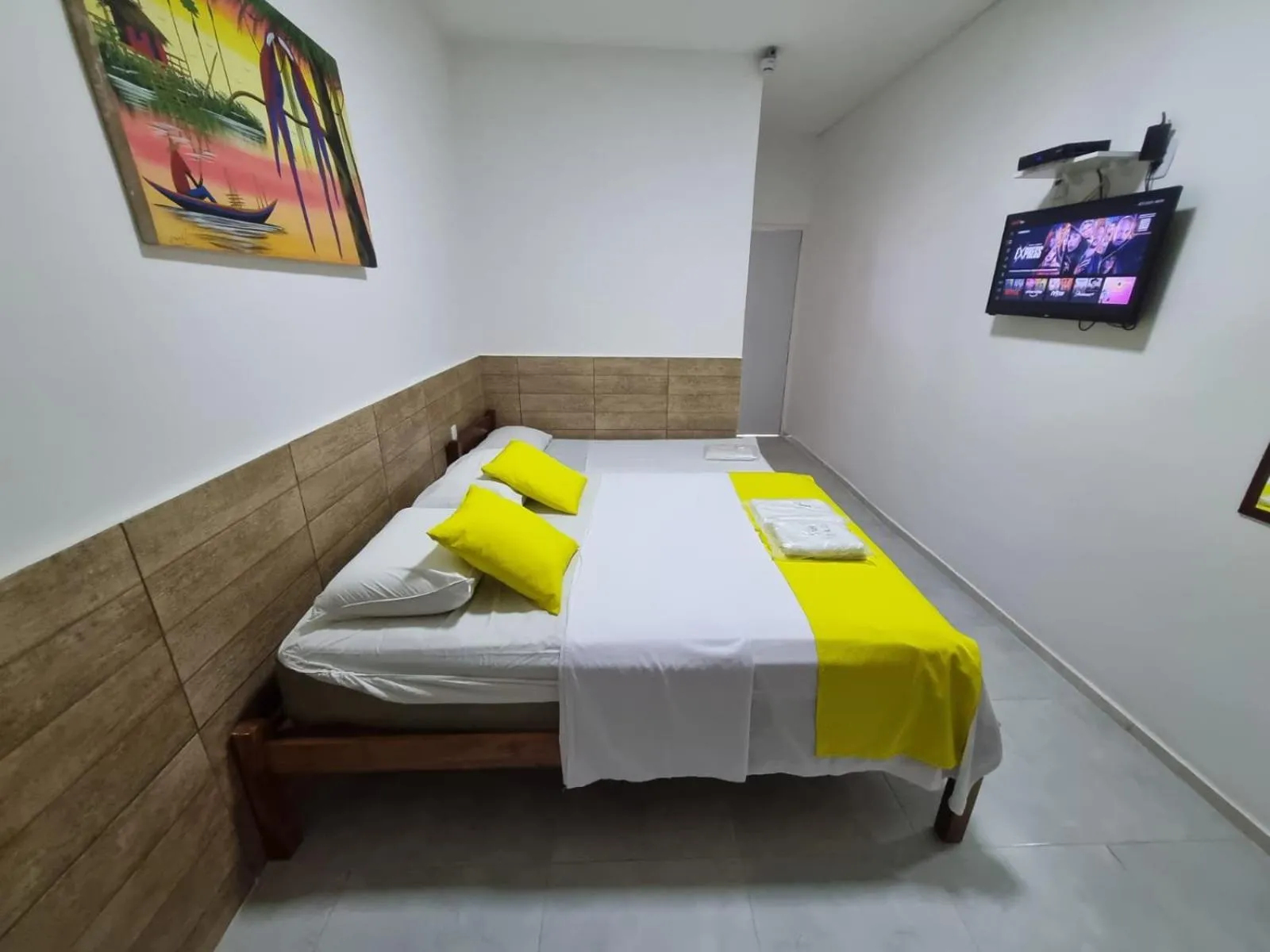 Bedroom, Bed in Pousada Águas Douradas