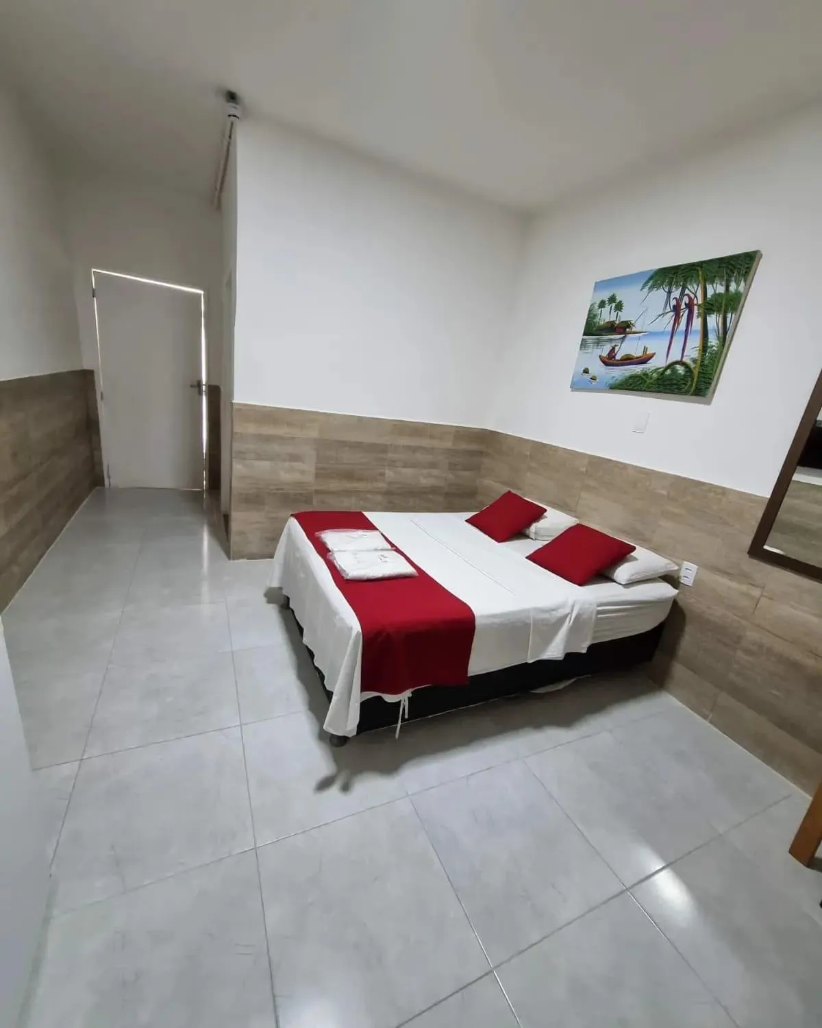 Bedroom, Bed in Pousada Águas Douradas