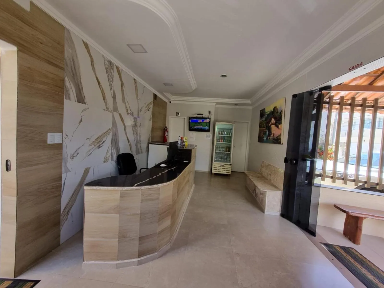 Lobby or reception in Pousada Águas Douradas