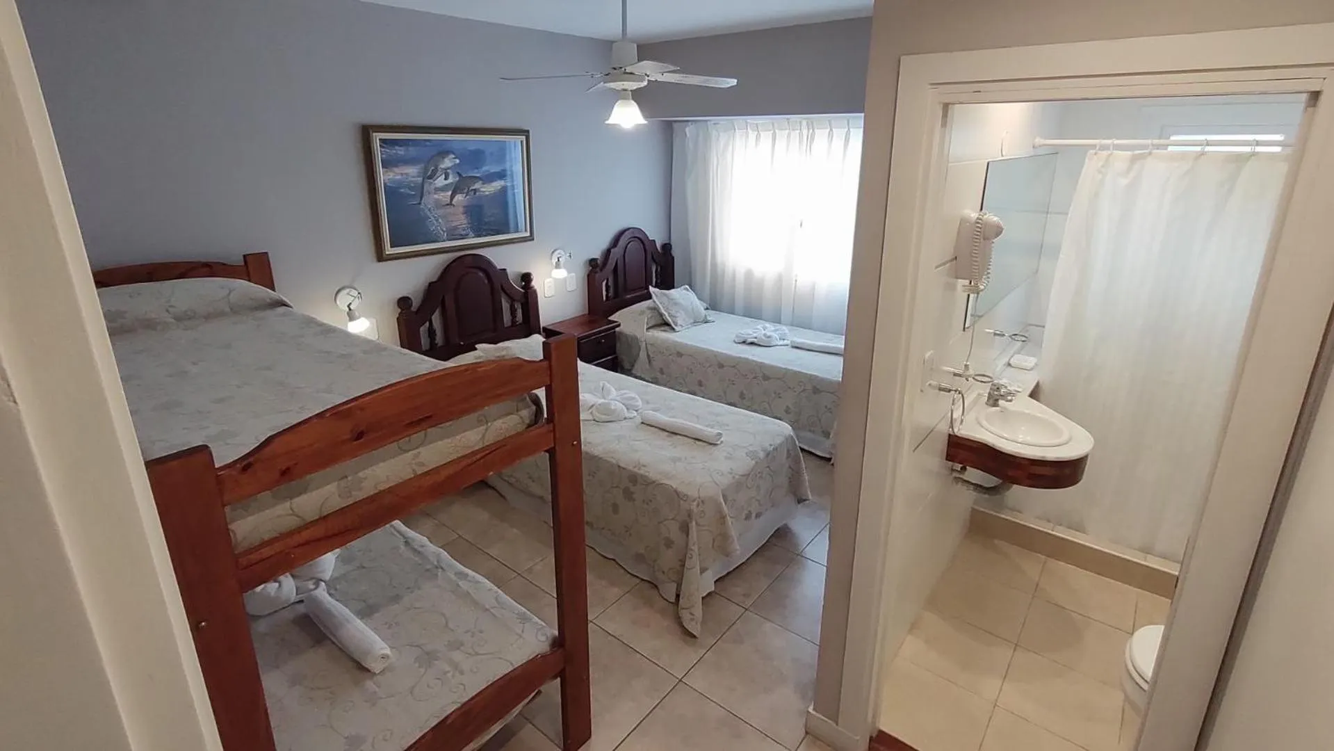 Bed in Hotel Rideamus