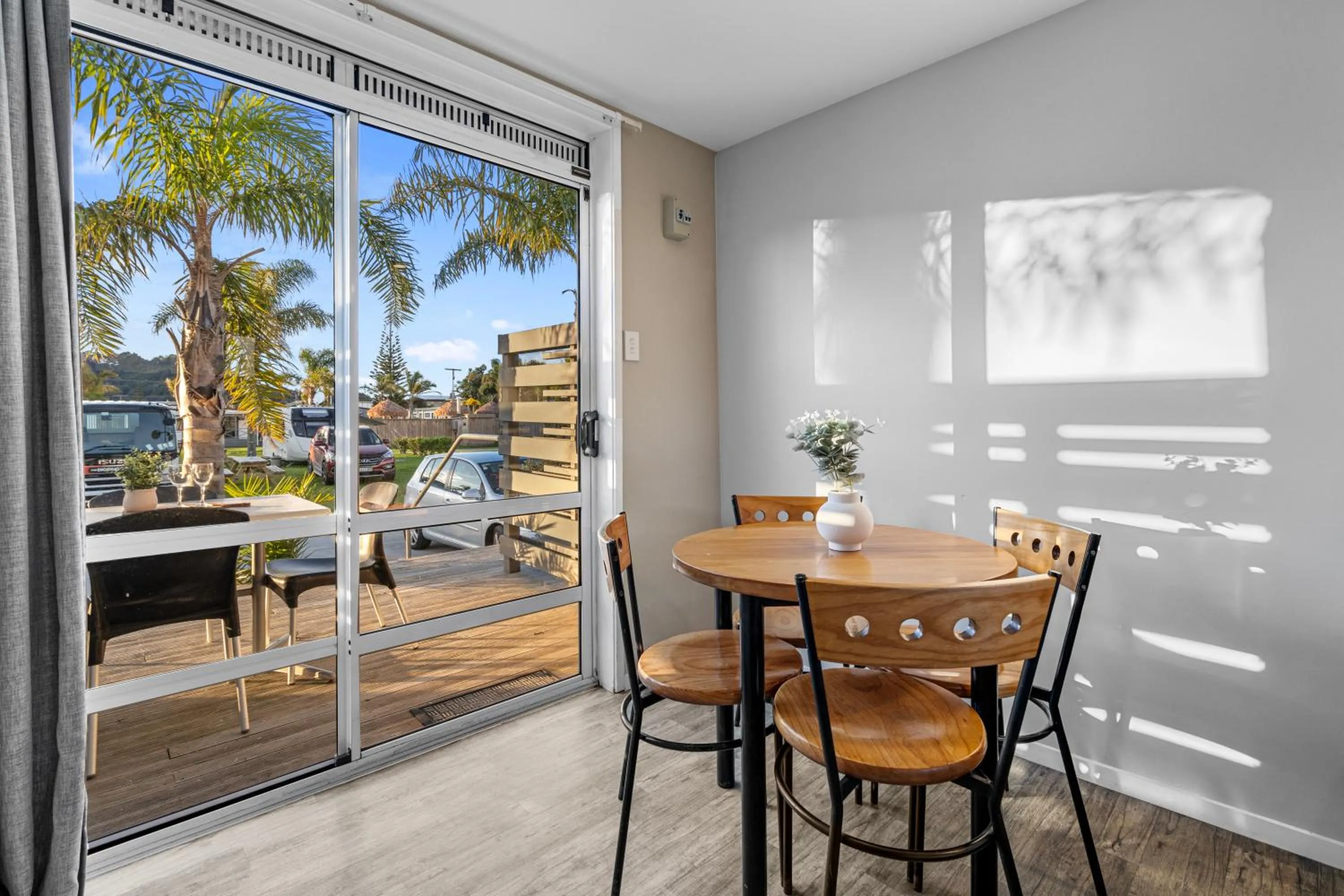 Patio in Tasman Holiday Parks - Beachaven
