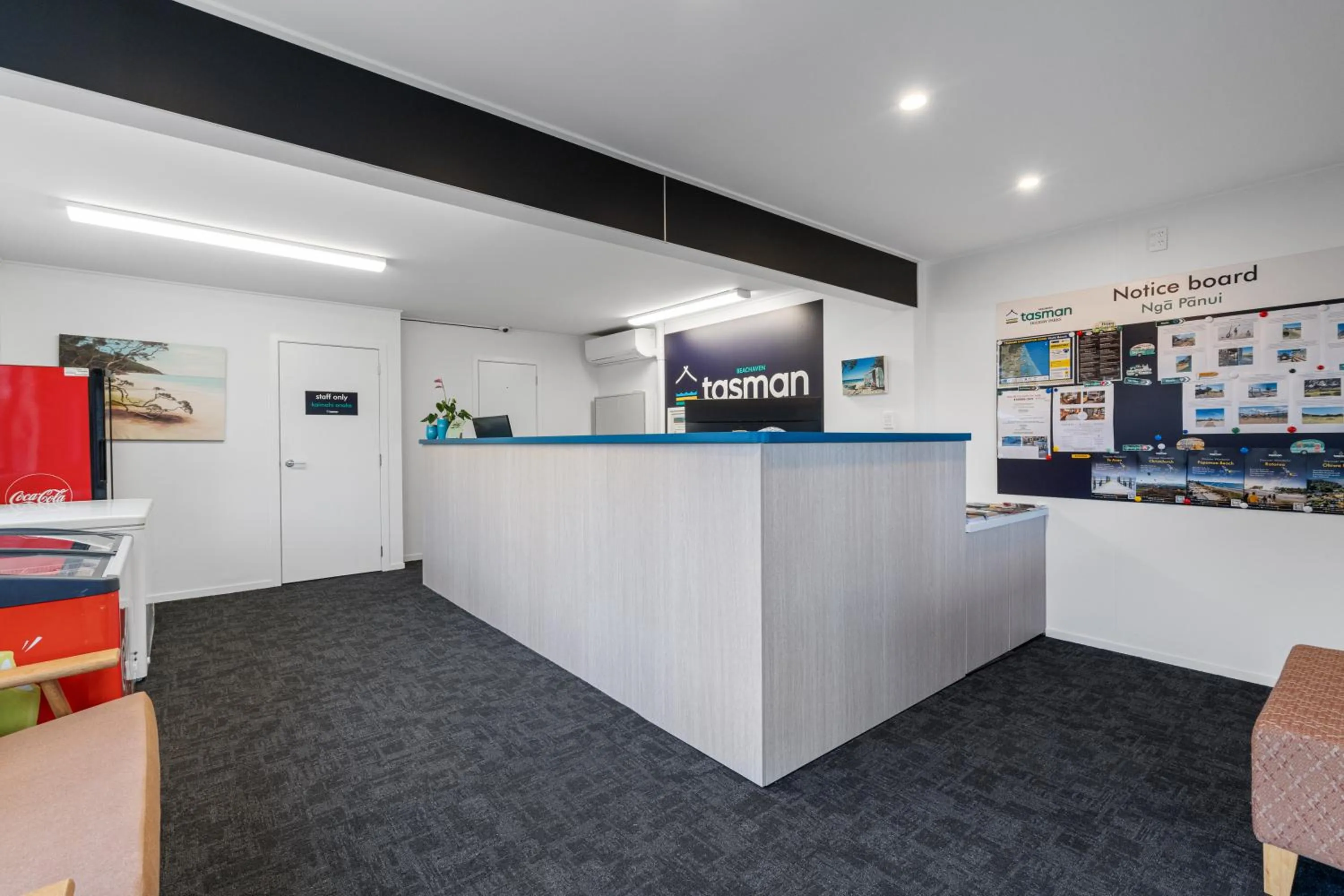 Lobby or reception in Tasman Holiday Parks - Beachaven